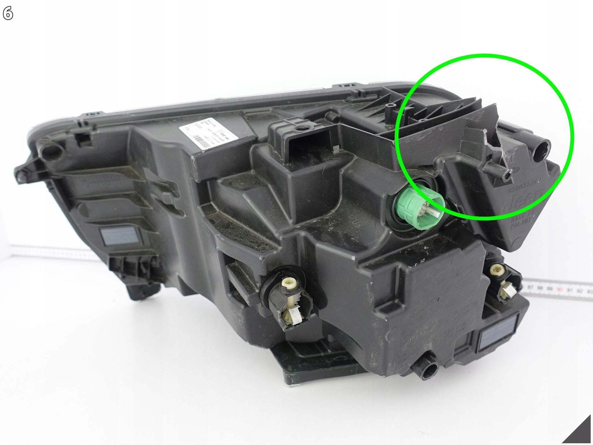 JEEP AVENGER 22- BASE LOW ZWYKŁA FULL LED LAMPA PRAWA PRZÓD EUROPA + MODUŁ JEEP AVENGER 22- BASE LOW ZWYKŁA FULL LED LAMPA PRAWA PRZÓD EUROPA + MODUŁ - obrazek 7