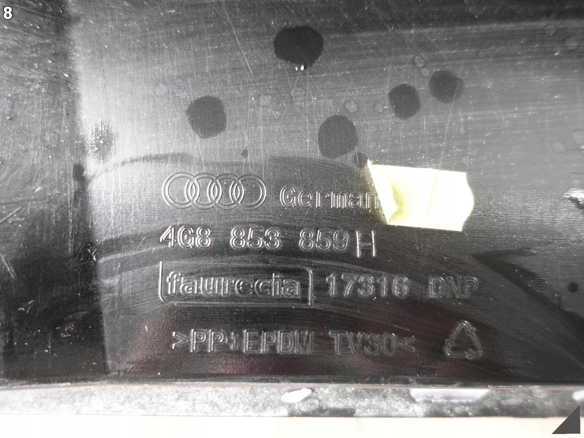 AUDI A7 4G8 C7 LIFT 14-18 PRÓG LISTWA NAKŁADKA LEWA KOLOR A2A2 AUDI A7 4G8 C7 LIFT 14-18 PRÓG LISTWA NAKŁADKA LEWA KOLOR A2A2 - obrazek 9