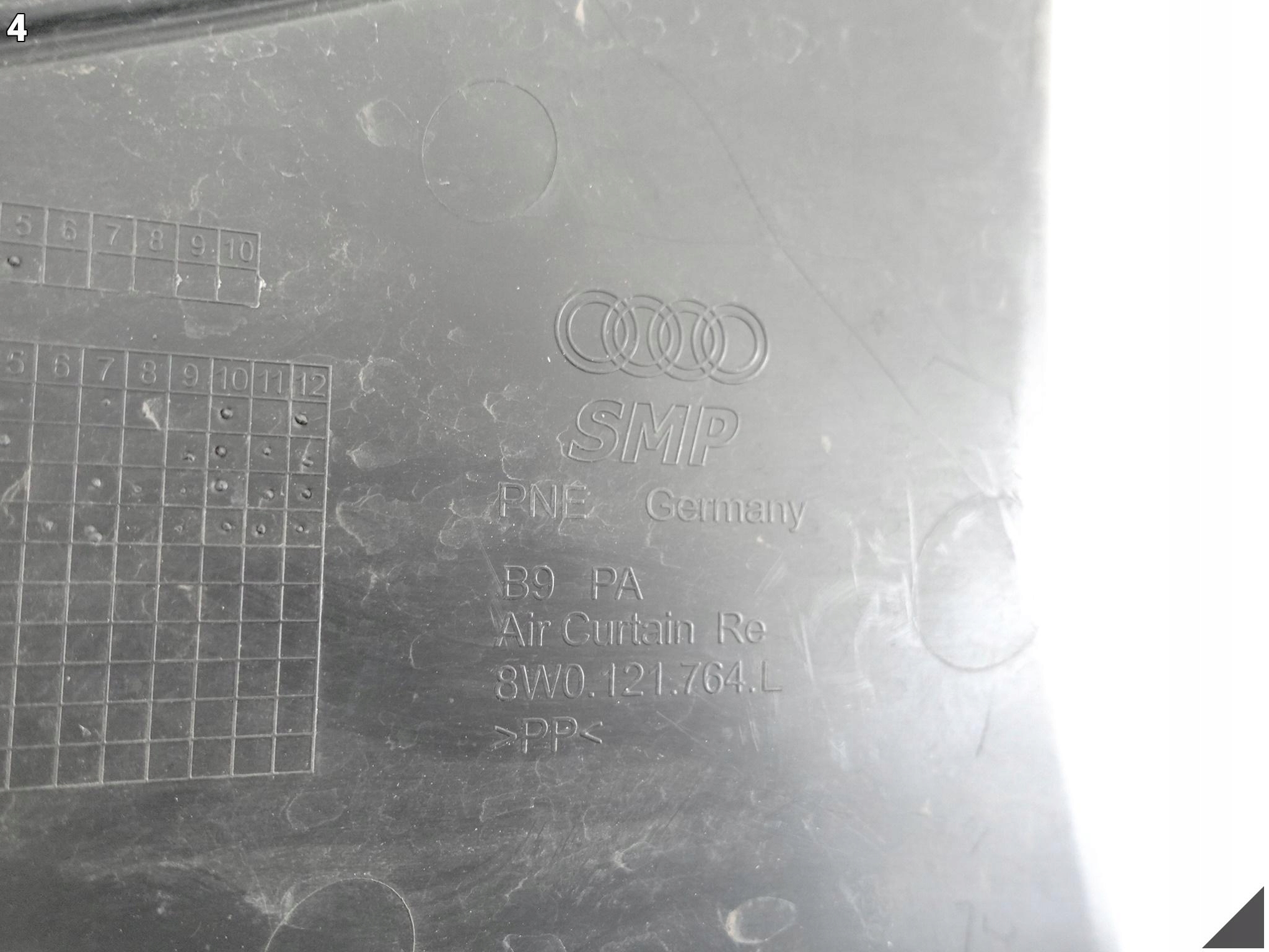 AUDI A4 B9 8W0 LIFT 19- ZWYKŁY BASIS WLOT KIEROWNICA POWIETRZA PRAWA PRZÓD AUDI A4 B9 8W0 LIFT 19- ZWYKŁY BASIS WLOT KIEROWNICA POWIETRZA PRAWA PRZÓD - obrazek 5