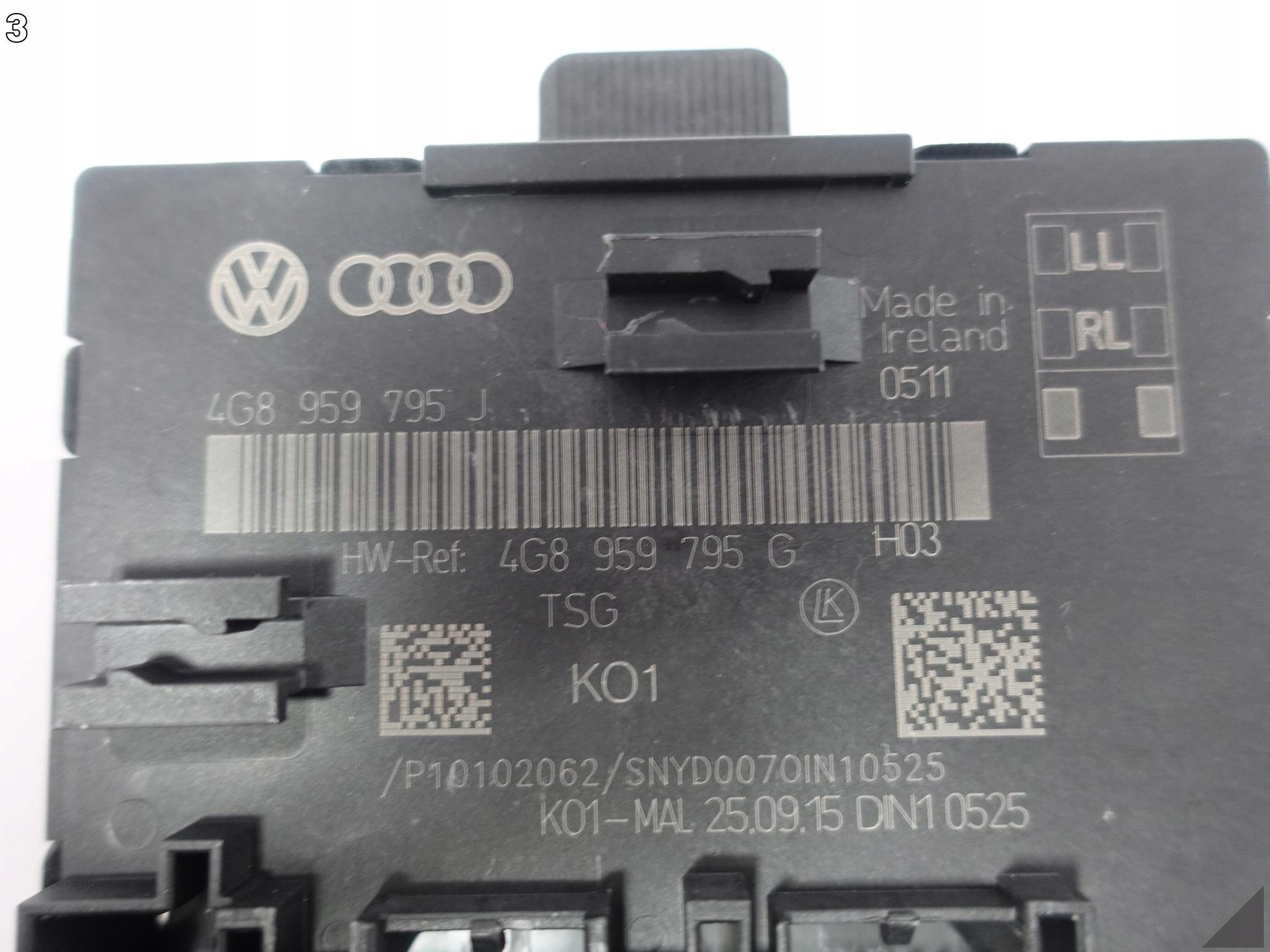 AUDI A7 S7 A6 S6 4G8 4G0 C7 LIFT 10-18 MODUŁ DRZWI TYŁ L=P AUDI A7 S7 A6 S6 4G8 4G0 C7 LIFT 10-18 MODUŁ DRZWI TYŁ L=P - obrazek 4