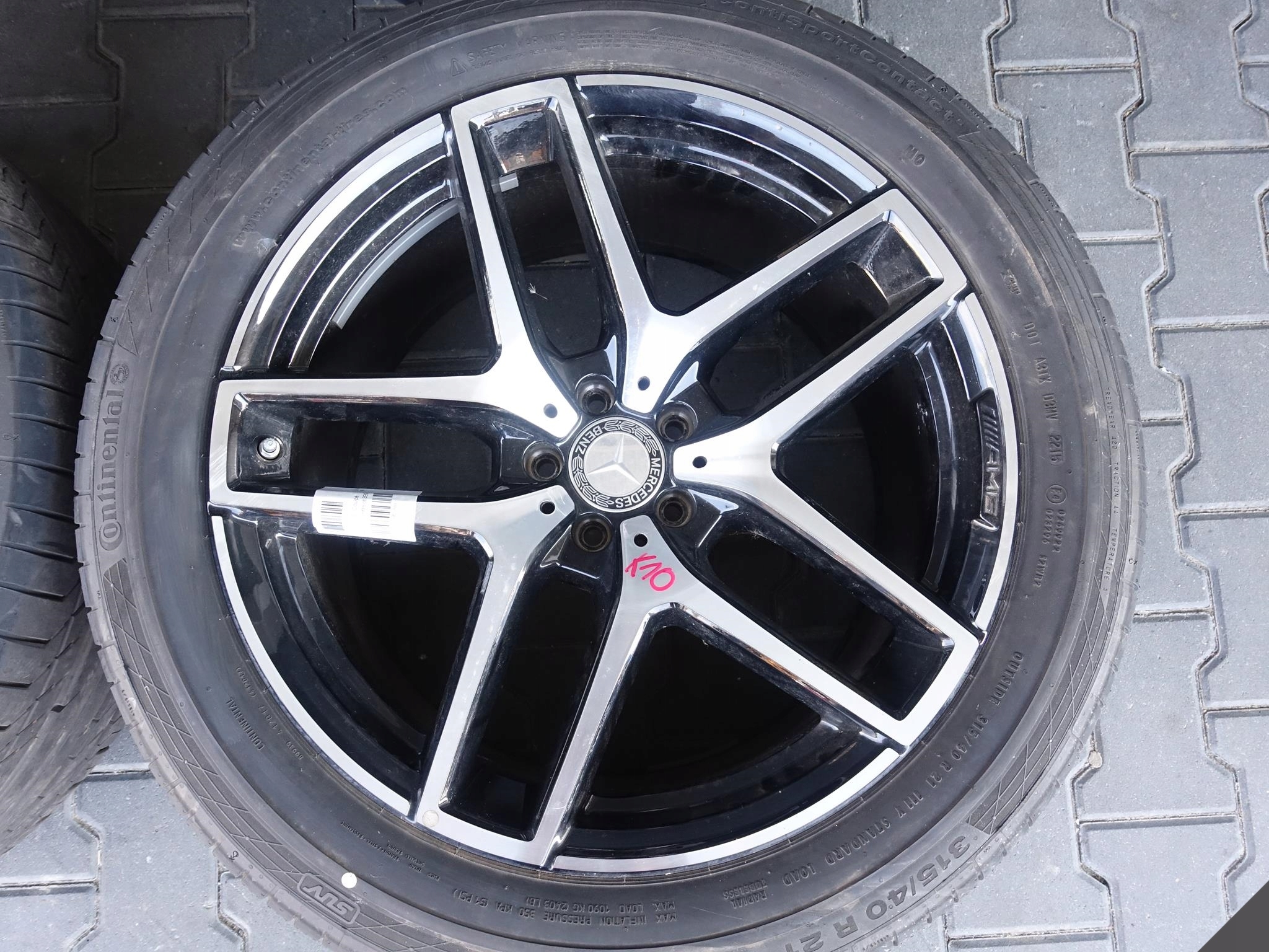 MERCEDES GLE COUPE C292 AMG KOŁA FELGI LATO 21 7MM MERCEDES GLE COUPE C292 AMG KOŁA FELGI LATO 21 7MM - obrazek 5