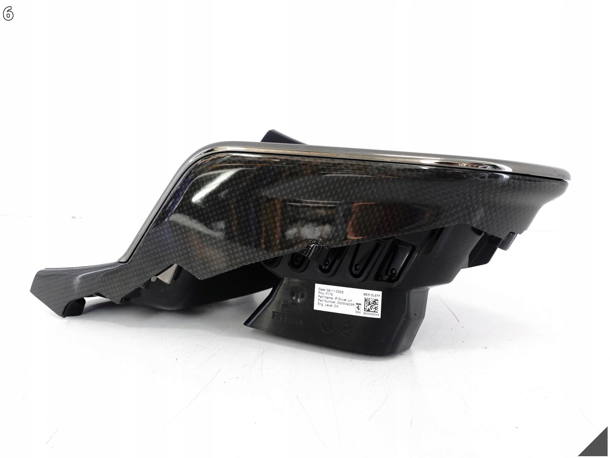 FERRARI PUROSANGUE F175 23- KRATKA NAWIEWU LEWA KOKPIT OSŁONA DEKOR CARBON FERRARI PUROSANGUE F175 23- KRATKA NAWIEWU LEWA KOKPIT OSŁONA DEKOR CARBON - obrazek 7