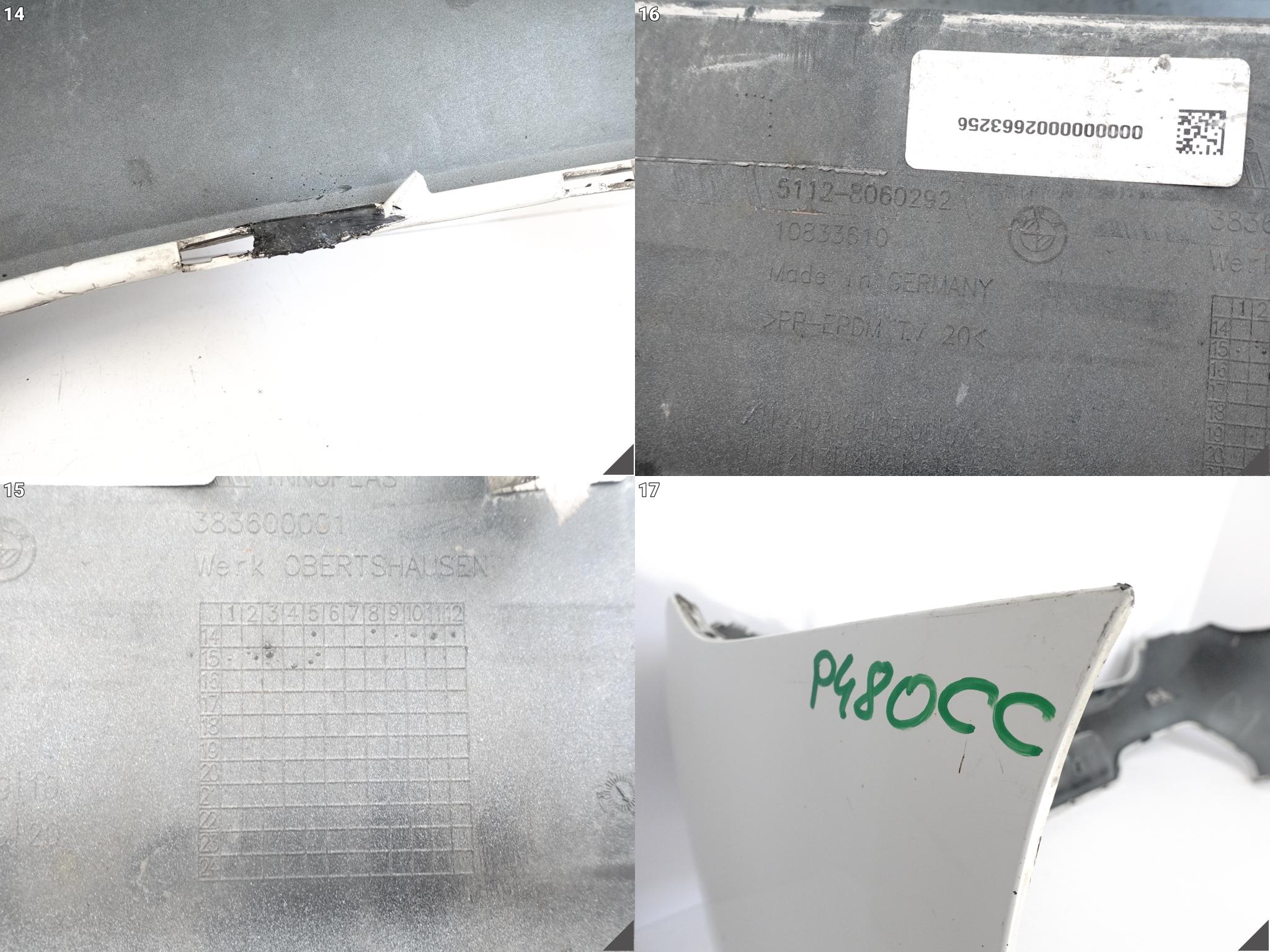 BMW 1 F20 F21 LIFT LCI M-PAKIET MSP 15-19 ZDERZAK BUMPER TYŁ 4xPDC BMW 1 F20 F21 LIFT LCI M-PAKIET MSP 15-19 ZDERZAK BUMPER TYŁ 4xPDC - obrazek 12