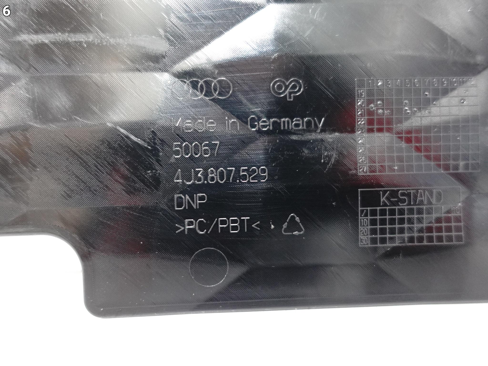 AUDI E-TRON GT RS 4J3 20-24 ADAPTER OBUDOWA LISTWA MOCOWANIE TABLICY PRZÓD AUDI E-TRON GT RS 4J3 20-24 ADAPTER OBUDOWA LISTWA MOCOWANIE TABLICY PRZÓD - obrazek 7