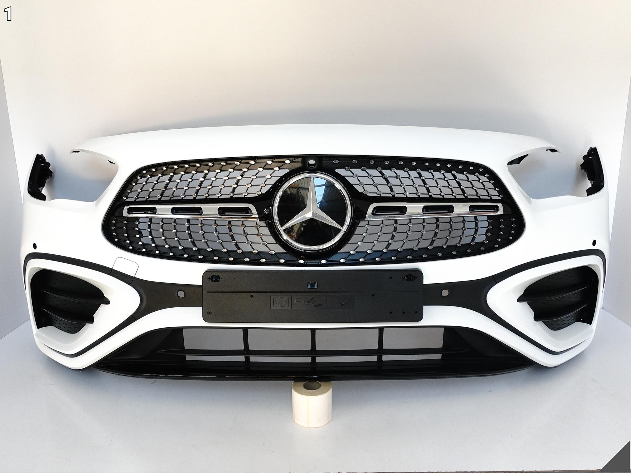 MERCEDES GLA H247 AMG LIFT MOPF 23- ZDERZAK PRZÓD + GRILL KRATKI ŚLIZGI MERCEDES GLA H247 AMG LIFT MOPF 23- ZDERZAK PRZÓD + GRILL KRATKI ŚLIZGI - obrazek 2