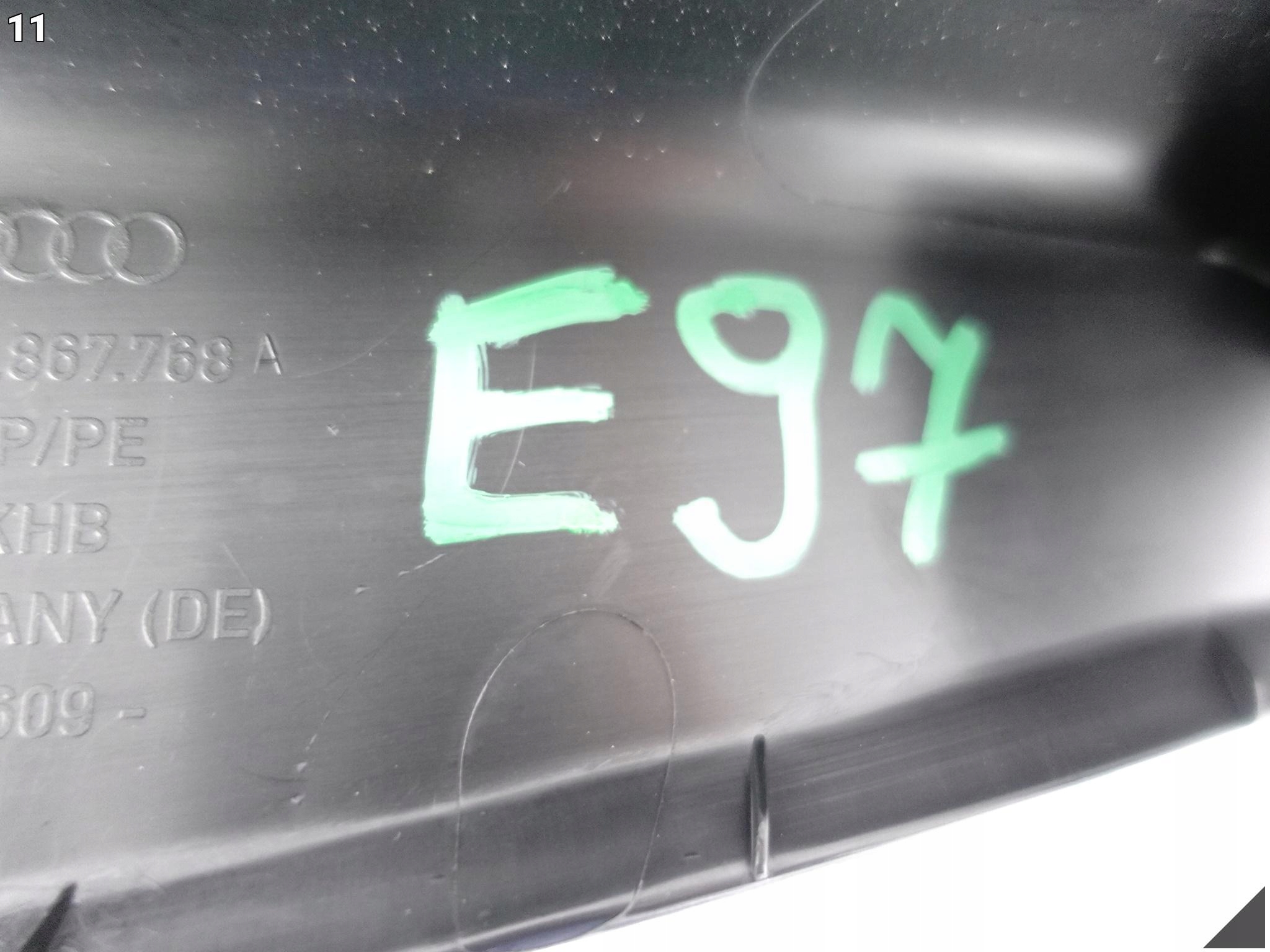 AUDI A6 S6 C7 4G0 10-18 LIFT LISTWA OSŁONA POSZYCIE PRAWEGO PRÓGU TYŁ 4PK AUDI A6 S6 C7 4G0 10-18 LIFT LISTWA OSŁONA POSZYCIE PRAWEGO PRÓGU TYŁ 4PK - obrazek 12