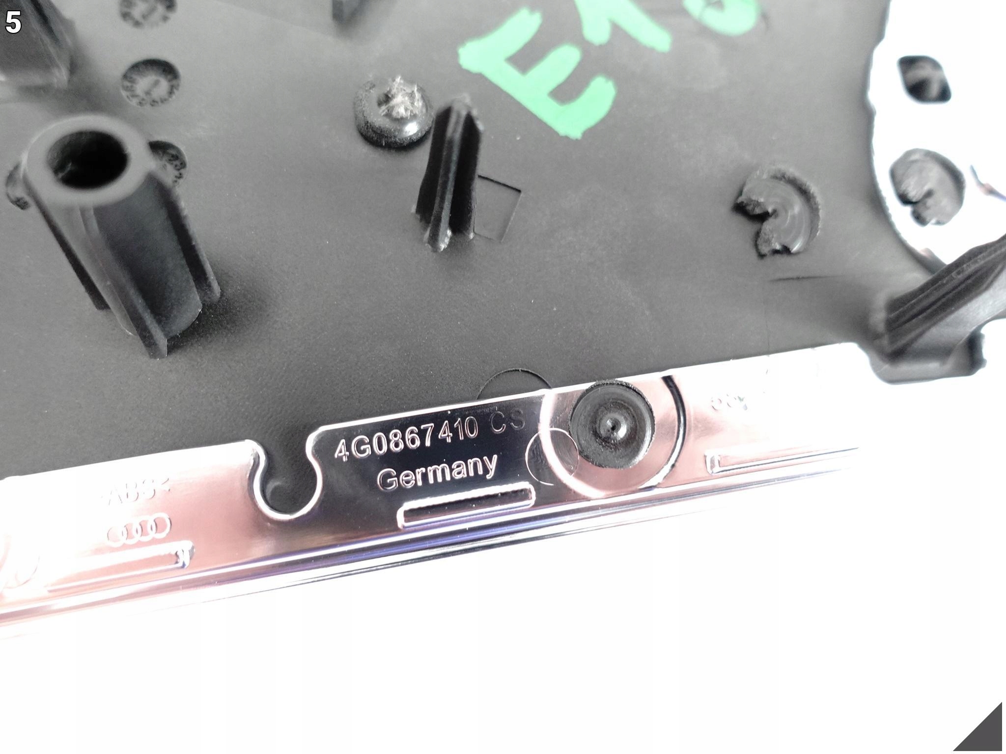 AUDI A6 S6 4G0 C7 LIFT 10-18 DEKOR DRZWI PRAWYCH PRZÓD CHROM DREWNO ND8 AUDI A6 S6 4G0 C7 LIFT 10-18 DEKOR DRZWI PRAWYCH PRZÓD CHROM DREWNO ND8 - obrazek 6