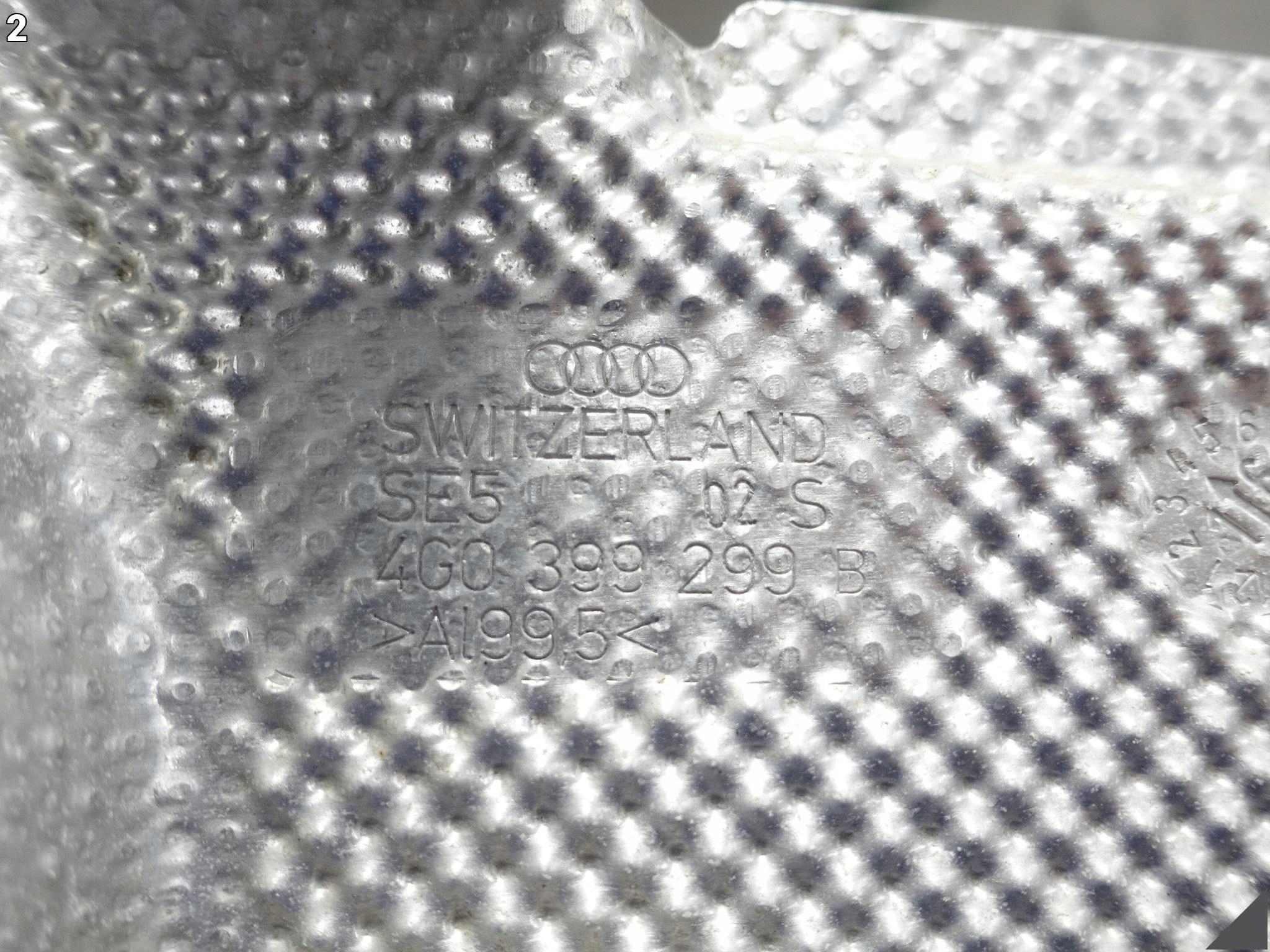 AUDI RS7 S7 A7 4G8 A6 S6 4G0 C7 10-18 OSŁONA TERMICZNA SKRZYNI BIEGÓW LEWA AUDI RS7 S7 A7 4G8 A6 S6 4G0 C7 10-18 OSŁONA TERMICZNA SKRZYNI BIEGÓW LEWA - obrazek 3