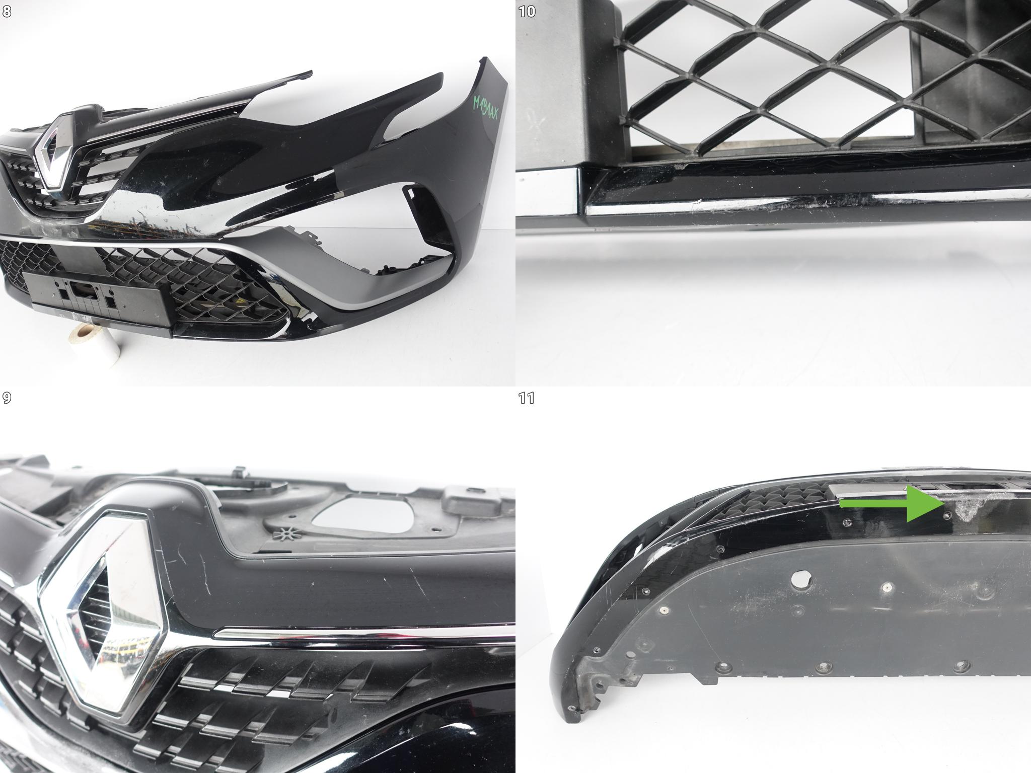 RENAULT CLIO V 5 RS LINE 19-23 ZDERZAK KRATKA ATRAPA GRILL LISTWA PRZÓD RENAULT CLIO V 5 RS LINE 19-23 ZDERZAK KRATKA ATRAPA GRILL LISTWA PRZÓD - obrazek 6