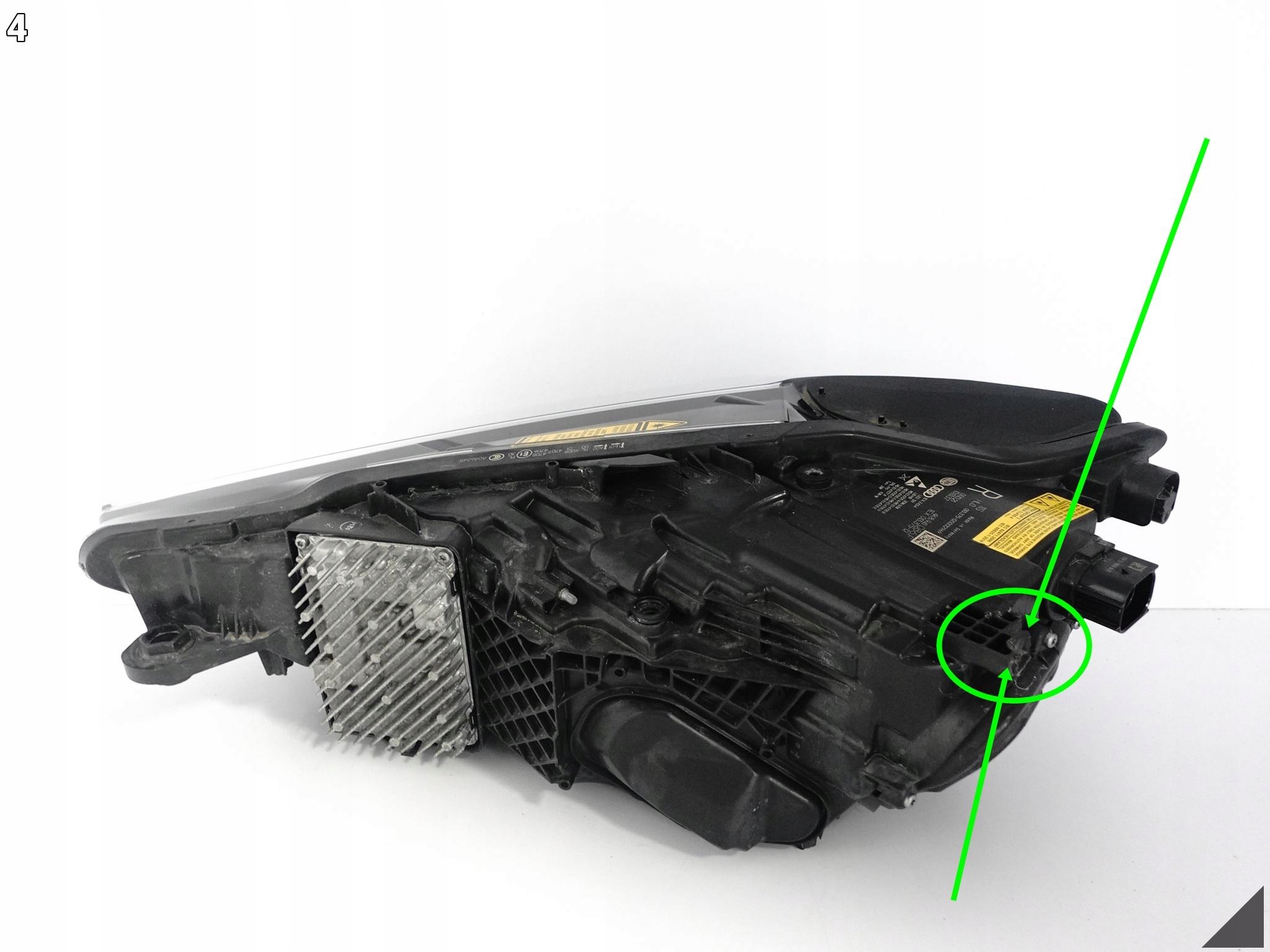 AUDI RS6 4K0 RS7 A7 4K8 C8 19- LAMPA LASER FULL LED PRAWA PRZÓD EUROPA 086F AUDI RS6 4K0 RS7 A7 4K8 C8 19- LAMPA LASER FULL LED PRAWA PRZÓD EUROPA 086F - obrazek 5