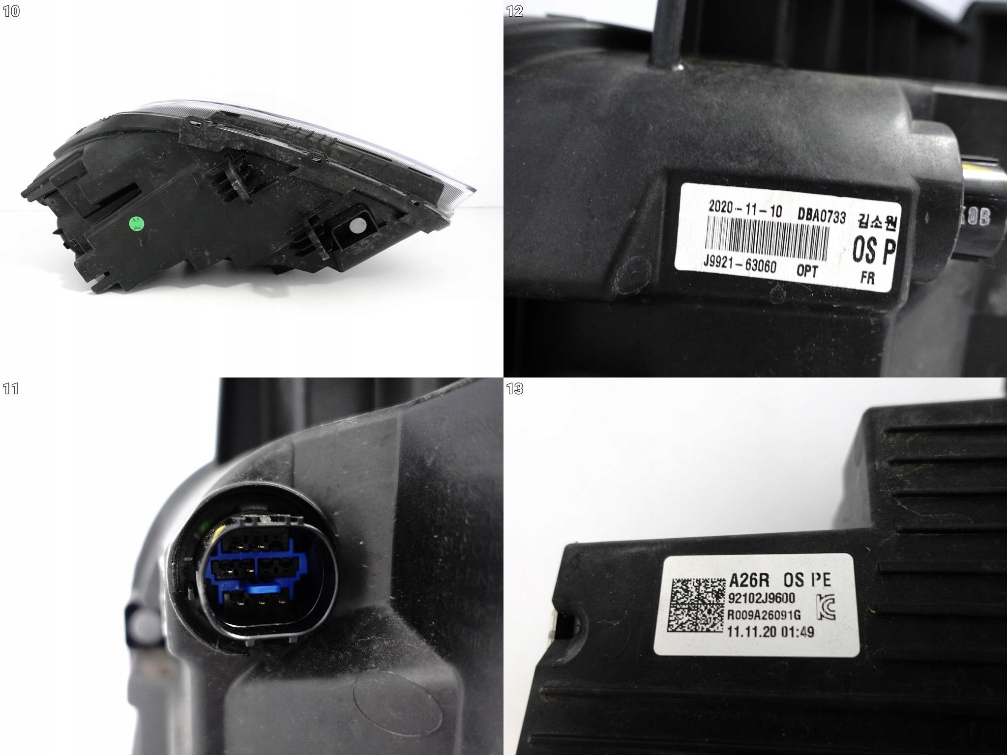 HYUNDAI KONA ELECTRIC LIFT 20-23 LAMPA FULL LED TECH PRAWA PRZÓD EUROPA HYUNDAI KONA ELECTRIC LIFT 20-23 LAMPA FULL LED TECH PRAWA PRZÓD EUROPA - obrazek 11