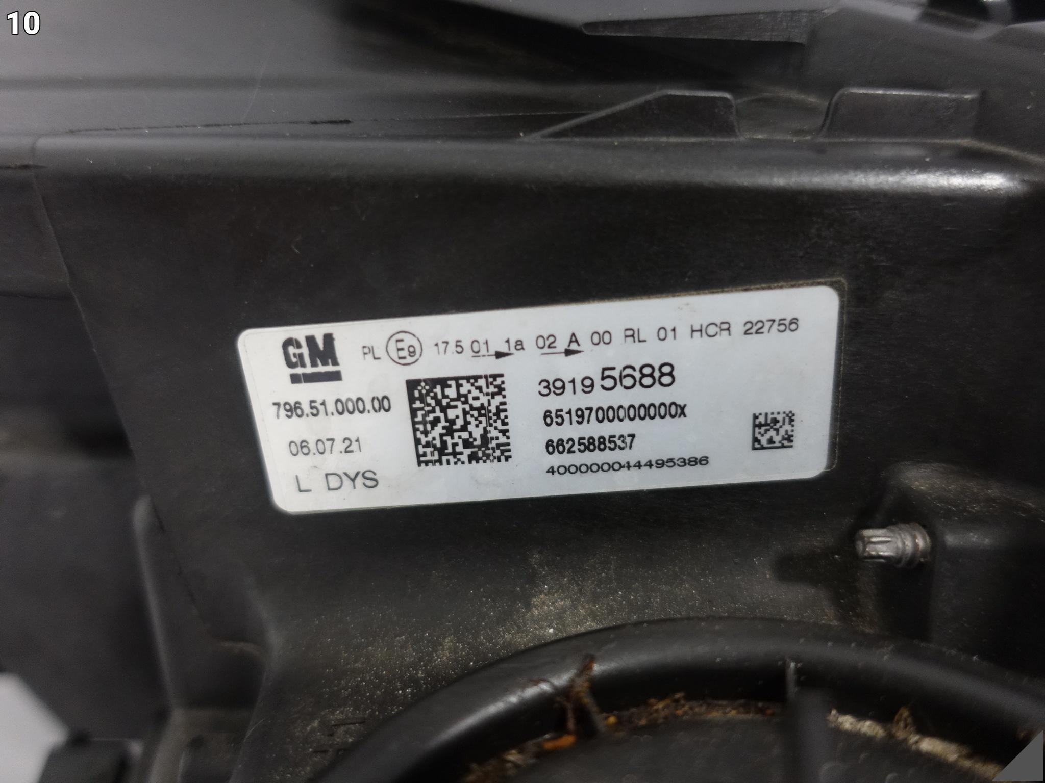 OPEL ASTRA 5 K V LIFT 19-21 LAMPA ZWYKŁA HALOGEN + LED LEWA PRZÓD EUROPA OPEL ASTRA 5 K V LIFT 19-21 LAMPA ZWYKŁA HALOGEN + LED LEWA PRZÓD EUROPA - obrazek 11