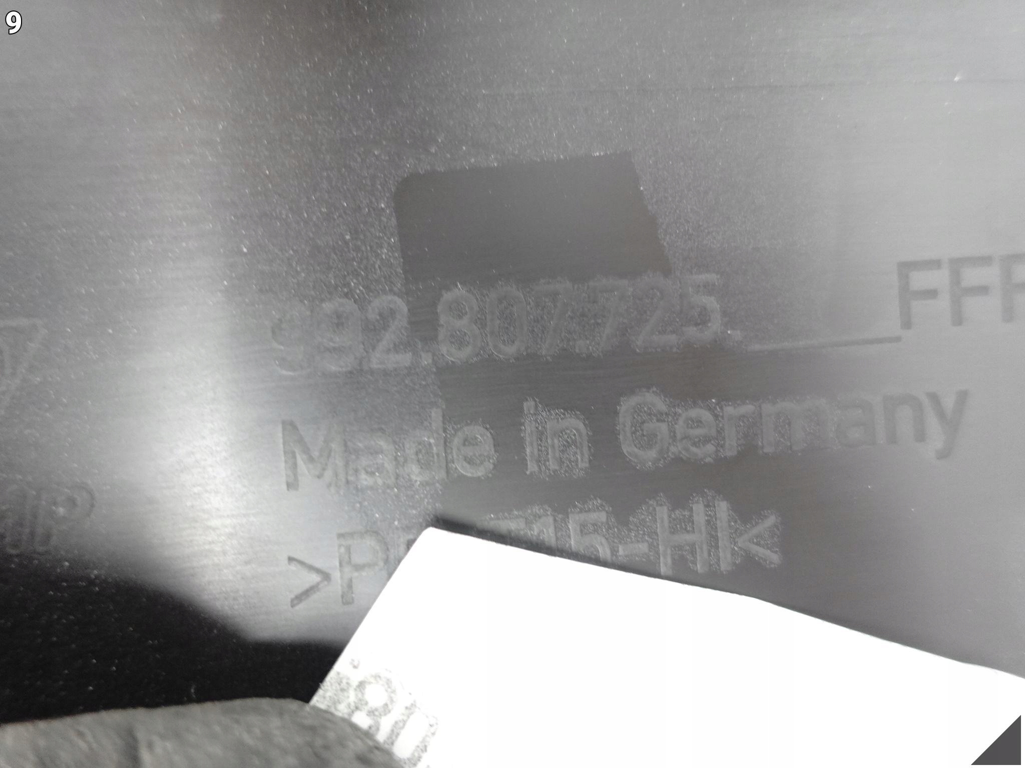 PORSCHE 911 992 TURBO S 20- SPOILER LISTWA W ZDERZAK DOKŁADKA PRZÓD PORSCHE 911 992 TURBO S 20- SPOILER LISTWA W ZDERZAK DOKŁADKA PRZÓD - obrazek 10