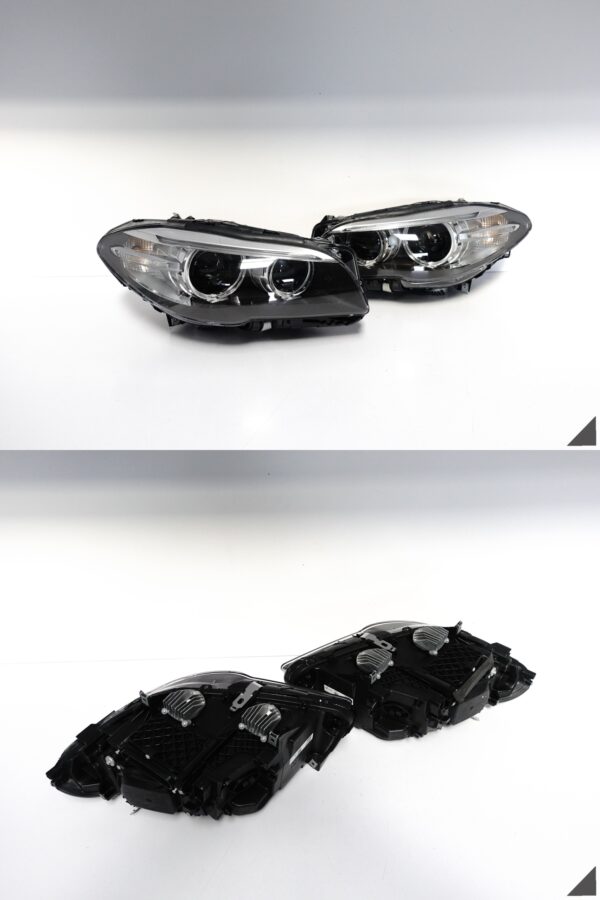 BMW 5 F10 F11 LCI-LOOK XENON+LED EAGLE EYES LAMPA LEWA+PRAWA TAIWAN NIEORYG