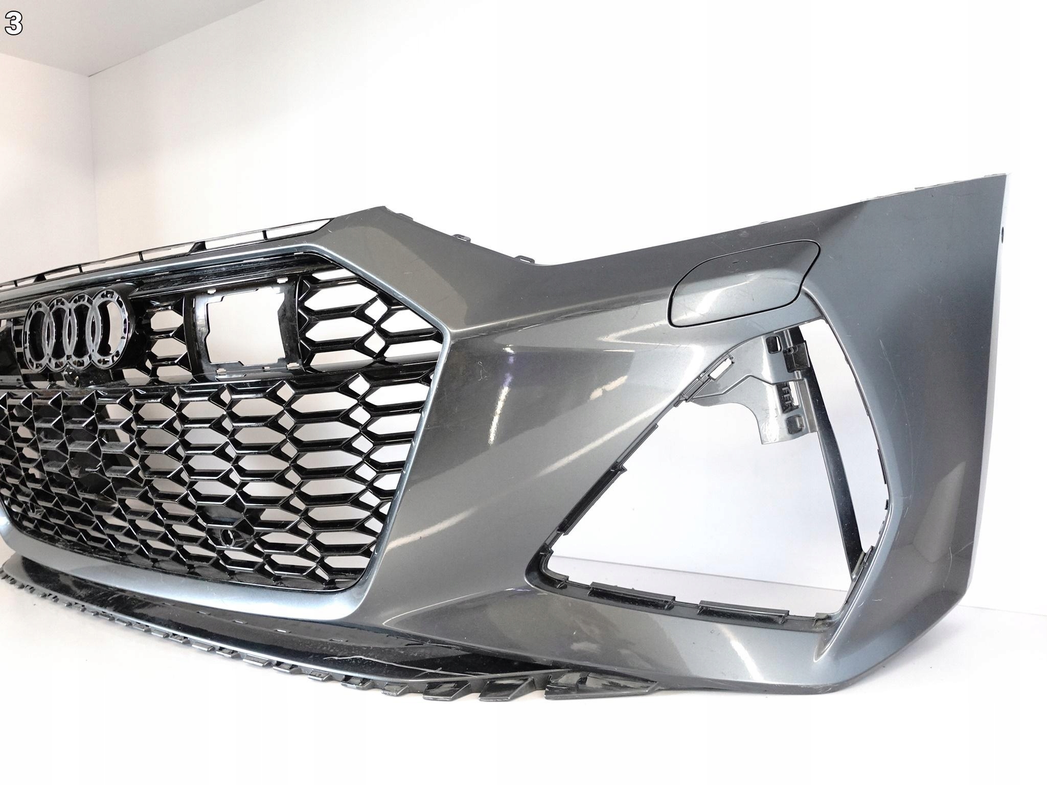 AUDI RS7 RS6 C8 4K8 19- ZDERZAK GRILL ATRAPA PRZOD *SPRYSK/PDC* AUDI RS7 RS6 C8 4K8 19- ZDERZAK GRILL ATRAPA PRZOD *SPRYSK/PDC* - obrazek 4