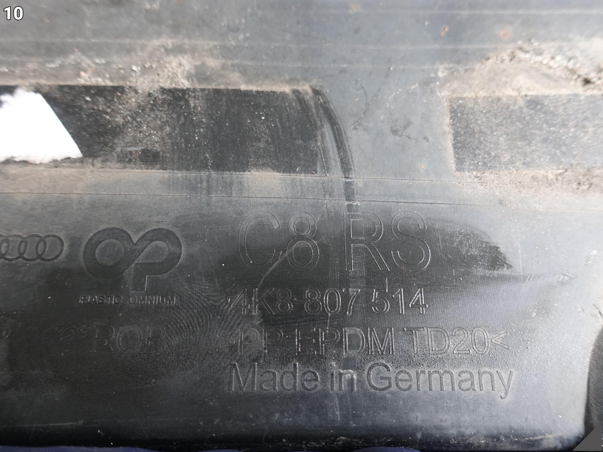 AUDI RS6 4K0 RS7 4K8 C8 19- ZDERZAK SPOILER DYFUZOR TYŁ 4K8807514 AUDI RS6 4K0 RS7 4K8 C8 19- ZDERZAK SPOILER DYFUZOR TYŁ 4K8807514 - obrazek 11