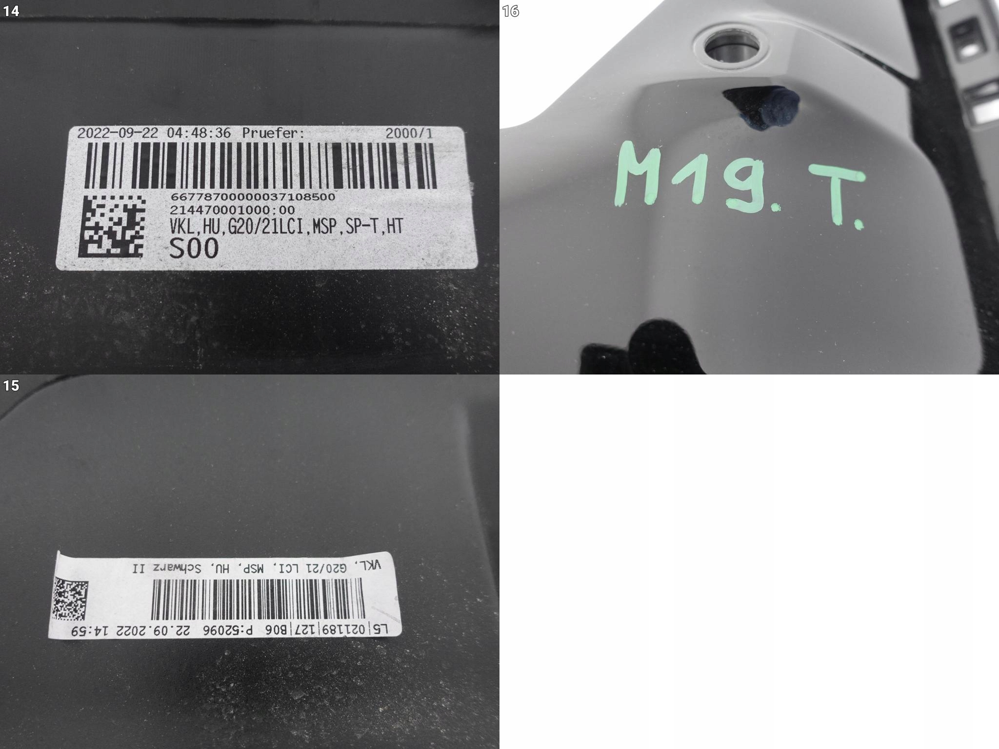 BMW 3 G20 G21 LIFT LCI 22- M-PAKIET SPOILER TYŁ BMW 3 G20 G21 LIFT LCI 22- M-PAKIET SPOILER TYŁ - obrazek 12