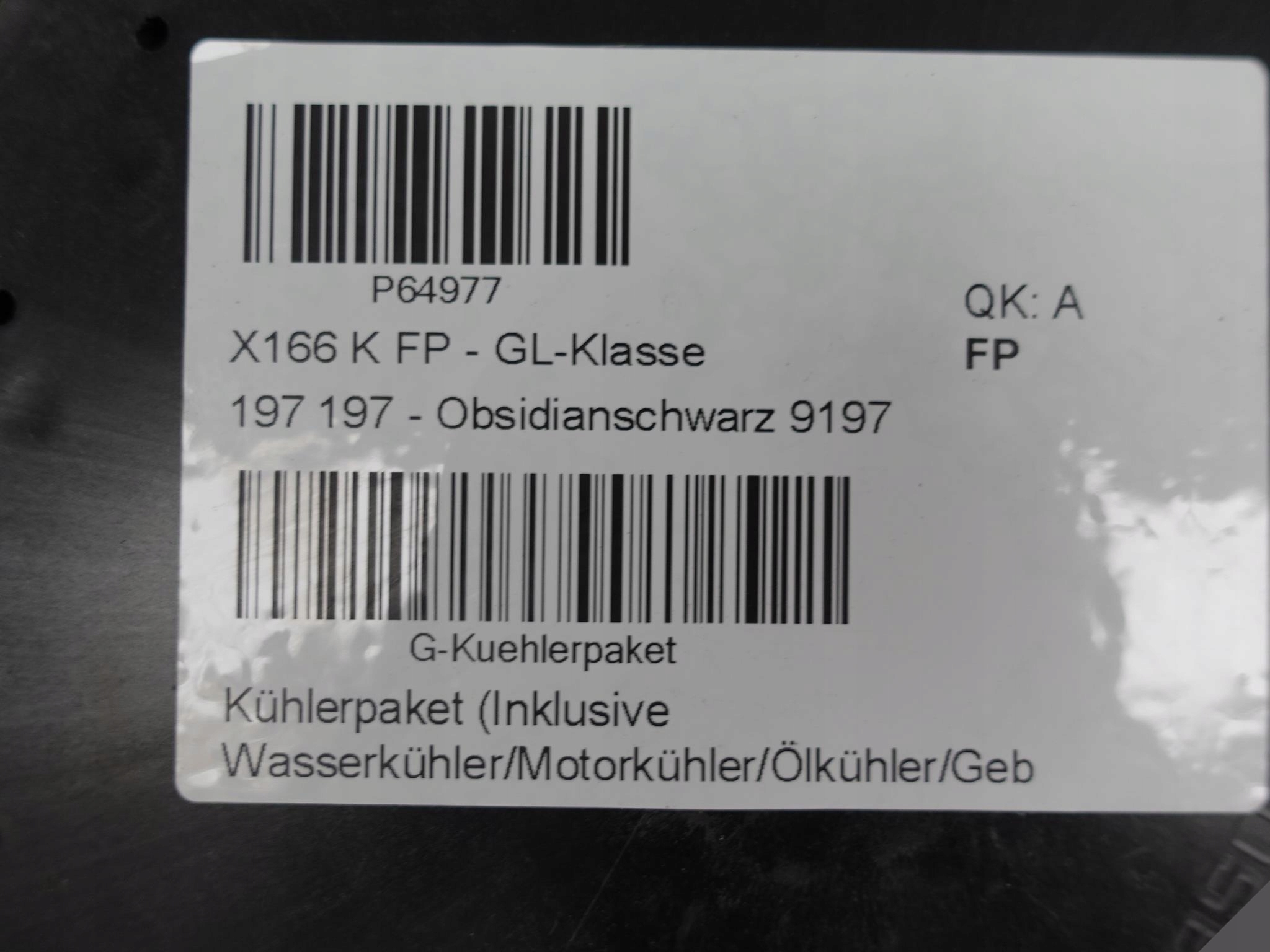 ML GLE W166 C292 GL GLS X166 KOMPLET CHŁODNIC 850W ML GLE W166 C292 GL GLS X166 KOMPLET CHŁODNIC 850W - obrazek 7