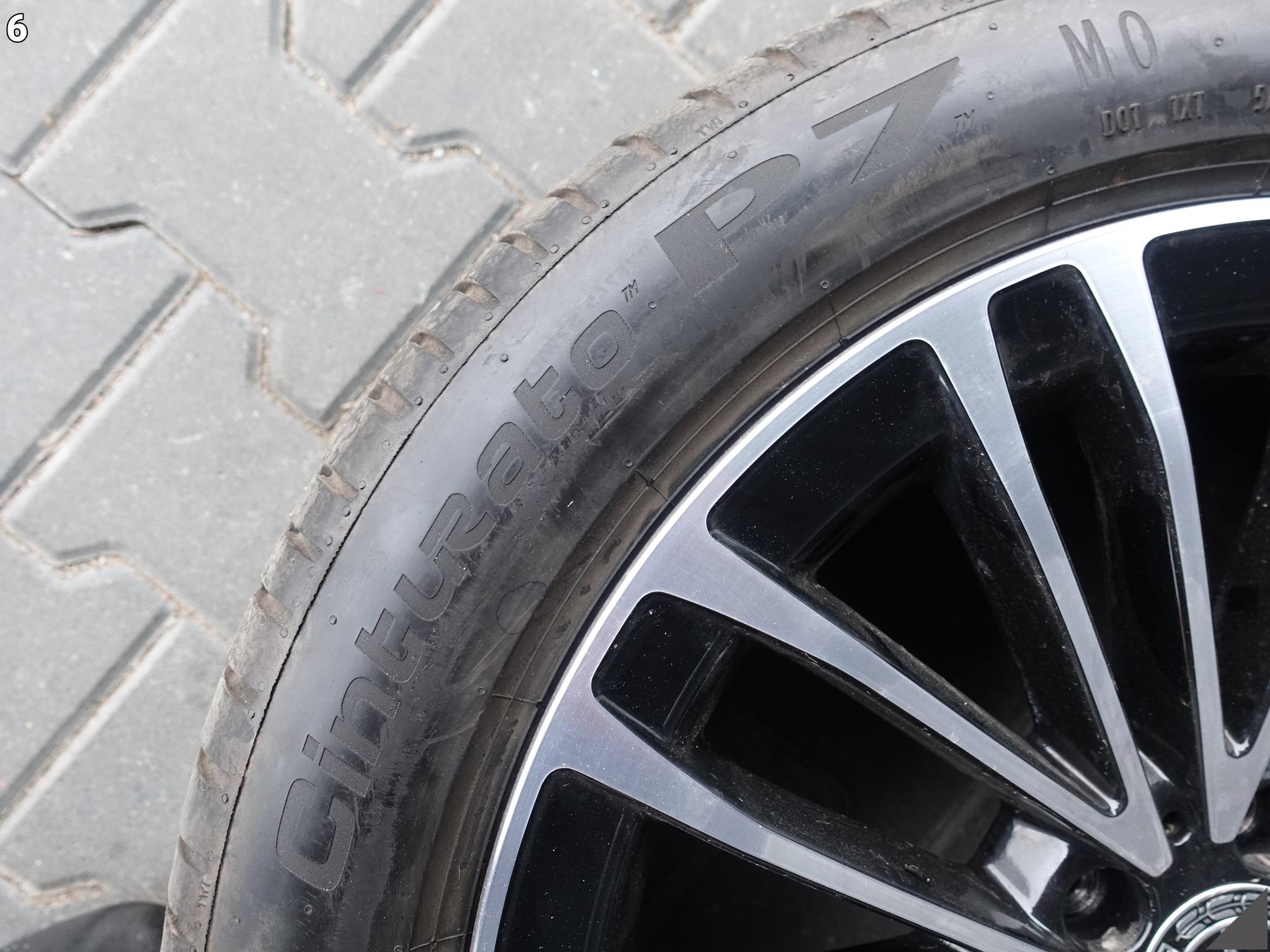 MERCEDES S-KLASA W223 FELGI 8,5Jx19 ET31,5 OPONY PIRELLI 2022R 255/45 104Y MERCEDES S-KLASA W223 FELGI 8,5Jx19 ET31,5 OPONY PIRELLI 2022R 255/45 104Y - obrazek 7