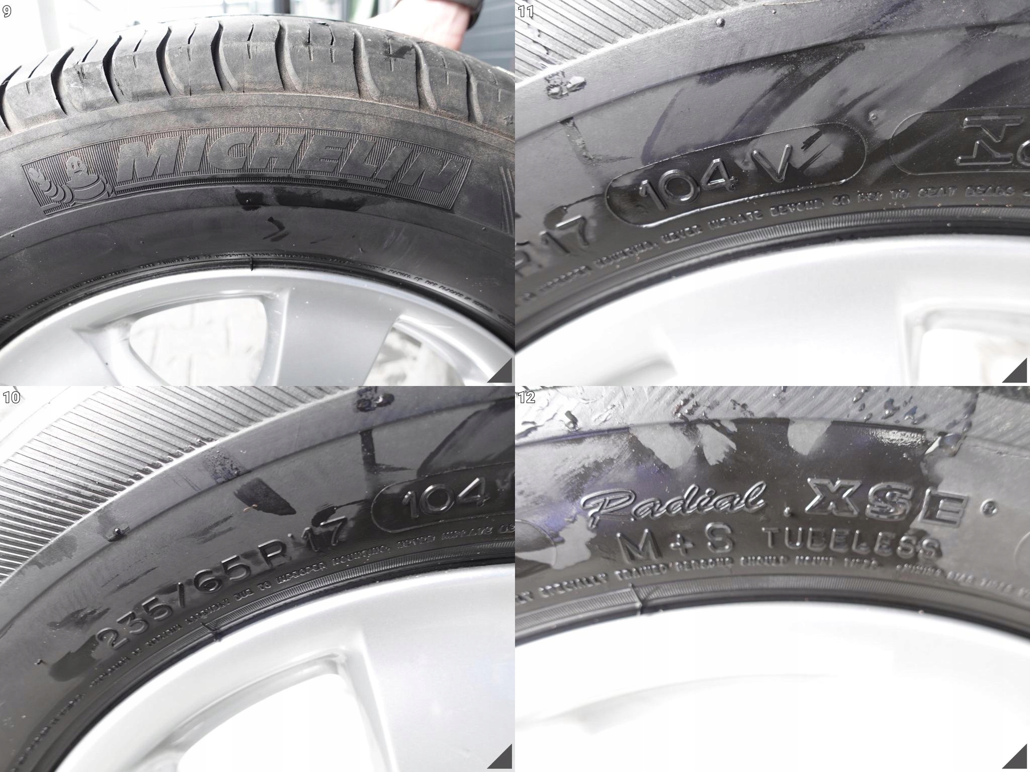 MB R-KLASA W251 7,5JX17 ET56 MICHELIN 235/65 FELGI+OPONY 4/6MM CAŁOROCZNE MB R-KLASA W251 7,5JX17 ET56 MICHELIN 235/65 FELGI+OPONY 4/6MM CAŁOROCZNE - obrazek 10