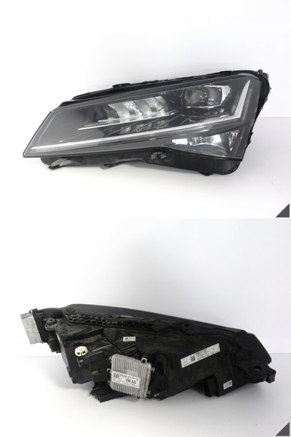 SKODA SUPERB 3V1 LIFT 19- LAMPA FULL LED CRYSTAL LIGHTING HIGH LEWA PRZÓD SKODA SUPERB 3V1 LIFT 19- LAMPA FULL LED CRYSTAL LIGHTING HIGH LEWA PRZÓD