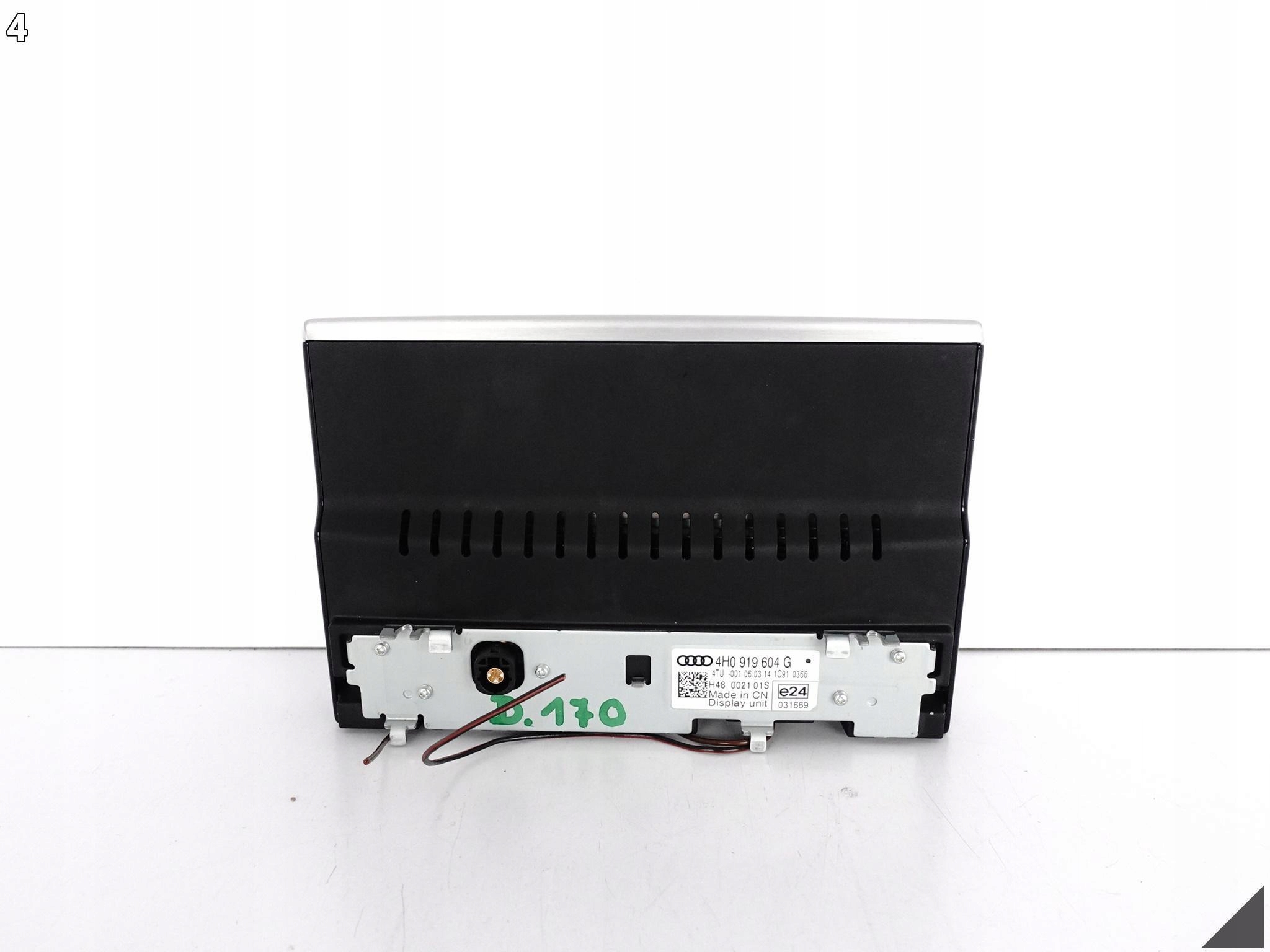 AUDI A8 S8 4H0 D4 09-17 LIFT WYŚWIETLACZ MONITOR MMI DISPLAY 4H0919604G AUDI A8 S8 4H0 D4 09-17 LIFT WYŚWIETLACZ MONITOR MMI DISPLAY 4H0919604G - obrazek 5
