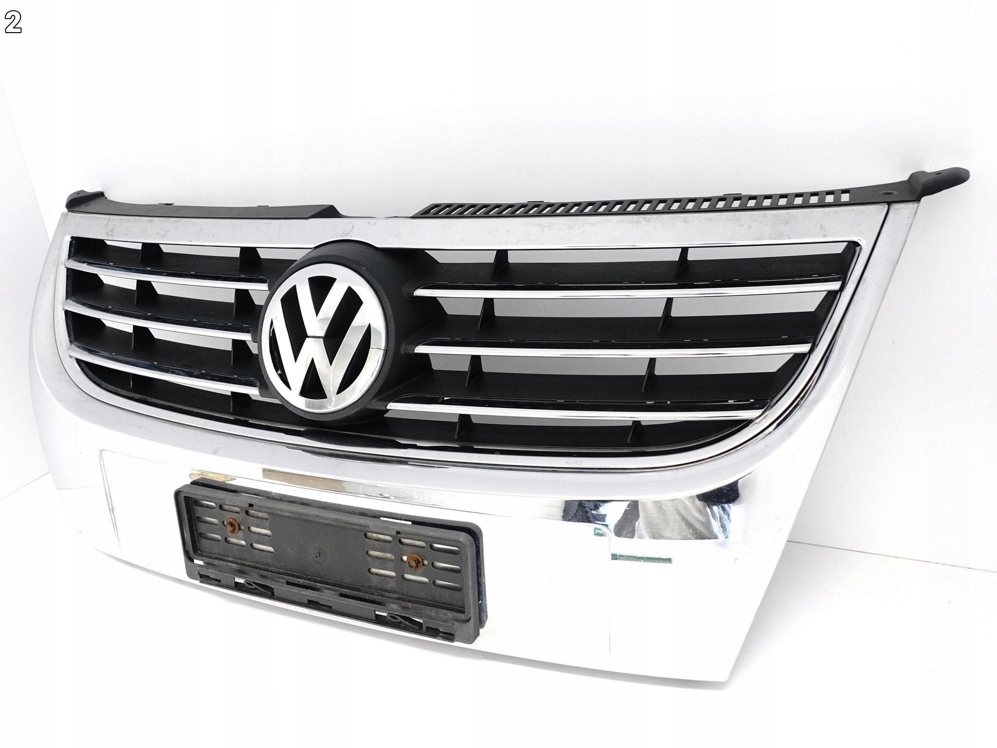 VW TOURAN 1 I 1T0 LIFT HIGHLINE 06-10 GRILL ATRAPA W ZDERZAK PRZÓD VW TOURAN 1 I 1T0 LIFT HIGHLINE 06-10 GRILL ATRAPA W ZDERZAK PRZÓD - obrazek 3