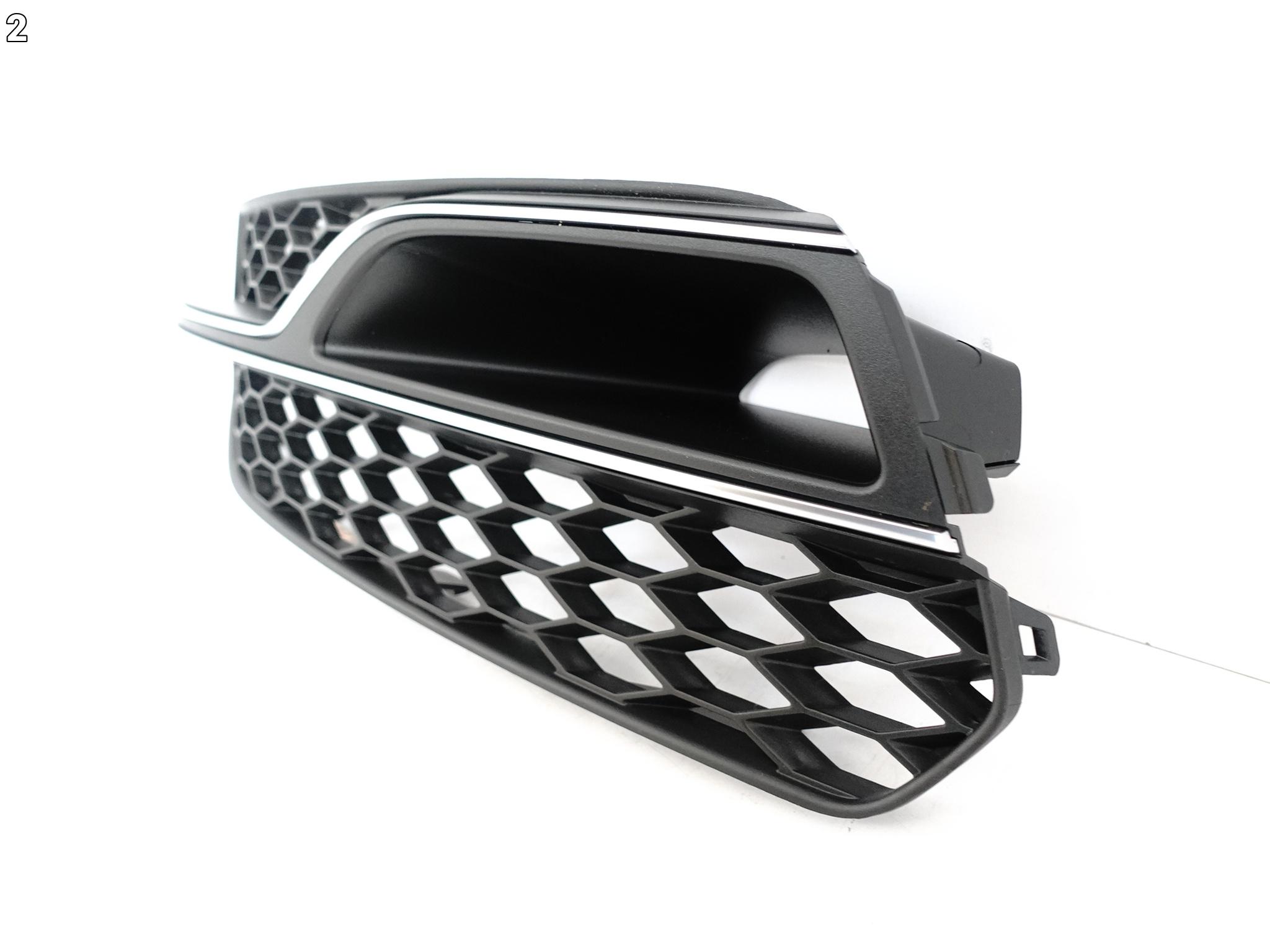 AUDI A3 S3 8V3 12-16 SPORTBACK GRILL ATRAPA KRATKA LEWA W ZDERZAK PRZÓD AUDI A3 S3 8V3 12-16 SPORTBACK GRILL ATRAPA KRATKA LEWA W ZDERZAK PRZÓD - obrazek 3