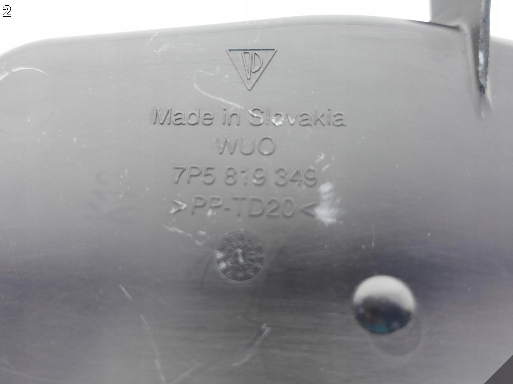 PORSCHE CAYENNE 7P5 ZAŚLEPKA PODSZYBIA PORSCHE CAYENNE 7P5 ZAŚLEPKA PODSZYBIA - obrazek 3
