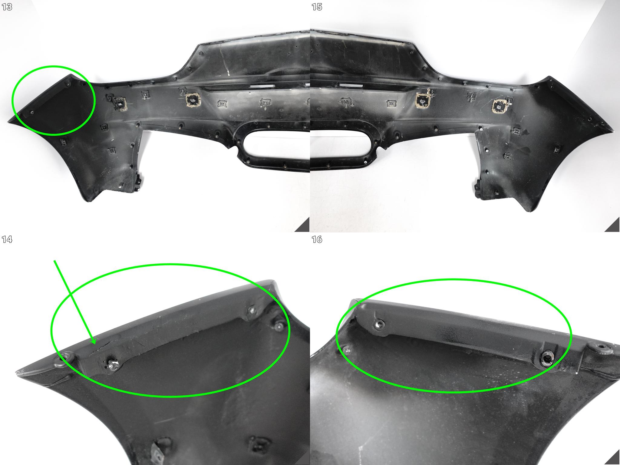 FERRARI 458 ITALIA / SPIDER F142 09-15 ZDERZAK BUMPER TYŁ 4xPDC 072661344 FERRARI 458 ITALIA / SPIDER F142 09-15 ZDERZAK BUMPER TYŁ 4xPDC 072661344 - obrazek 11