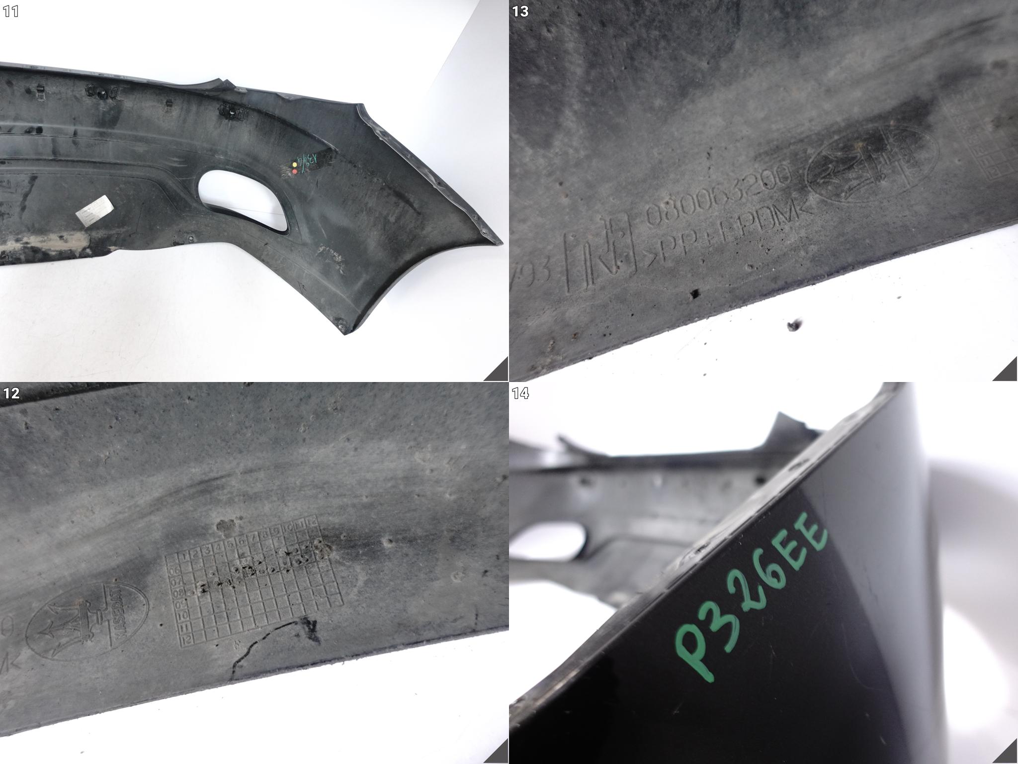 MASERATI GRANTURISMO M145 07-19 ZDERZAK BUMPER TYŁ 4xPDC 080063200 MASERATI GRANTURISMO M145 07-19 ZDERZAK BUMPER TYŁ 4xPDC 080063200 - obrazek 12