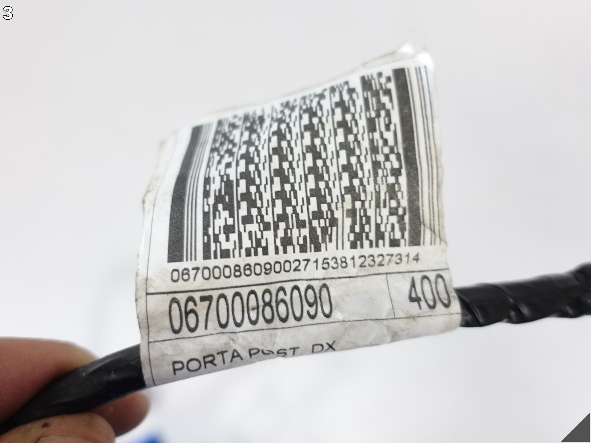 MASERATI GHIBLI M157 13-23 DRZWI WIĄZKA INSTALACJA WTYCZKA KOSTKA PRAWA TYŁ MASERATI GHIBLI M157 13-23 DRZWI WIĄZKA INSTALACJA WTYCZKA KOSTKA PRAWA TYŁ - obrazek 4
