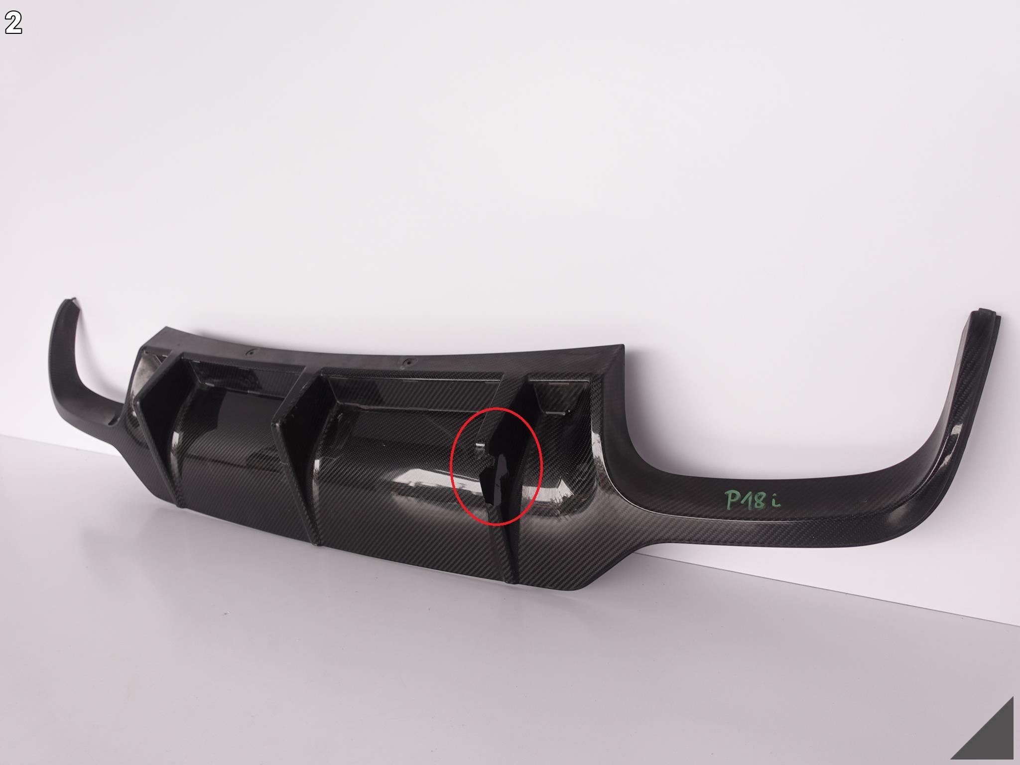MERCEDES SL W230 65 AMG LIFT 06-11 DYFUZOR CARBON MERCEDES SL W230 65 AMG LIFT 06-11 DYFUZOR CARBON - obrazek 3