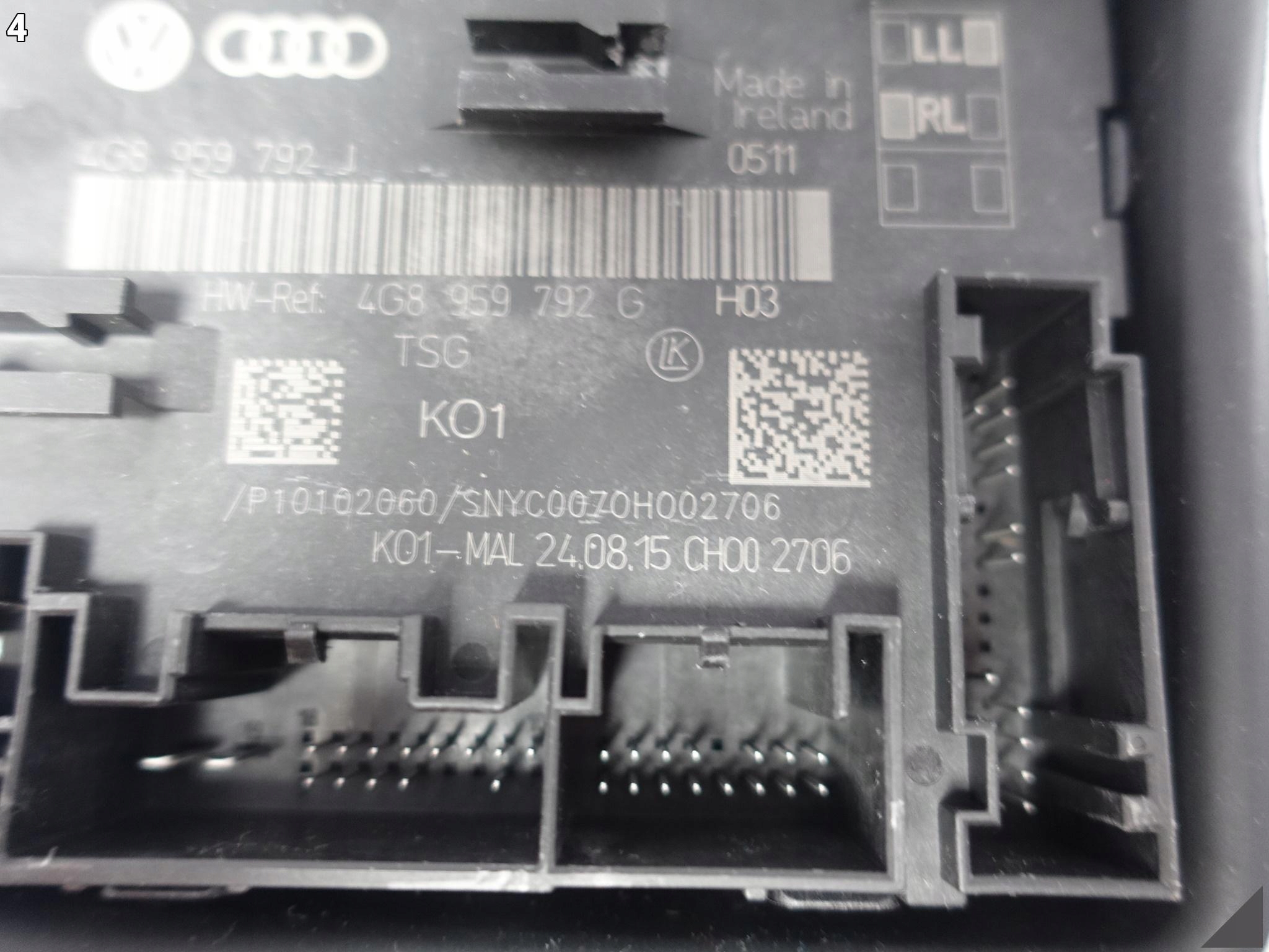 AUDI A7 S7 A6 S6 4G8 4G0 C7 LIFT 10-18 MODUŁ DRZWI PRAWYCH PRZÓD AUDI A7 S7 A6 S6 4G8 4G0 C7 LIFT 10-18 MODUŁ DRZWI PRAWYCH PRZÓD - obrazek 5