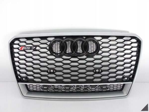 AUDI RS7 4G8 10-15 GRILL ATRAPA KRATKA SATYNA AUDI RS7 4G8 10-15 GRILL ATRAPA KRATKA SATYNA