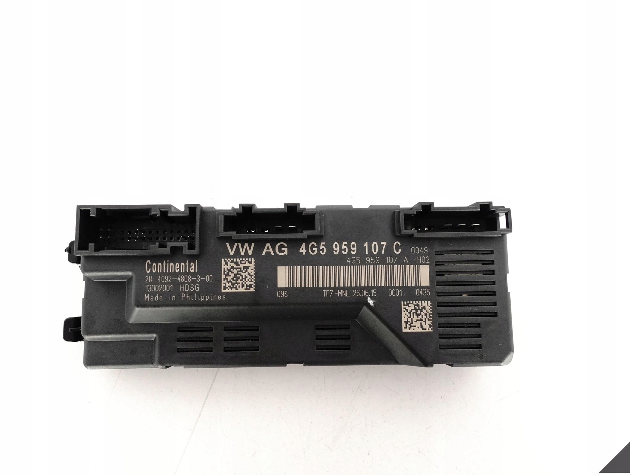 AUDI A6 4G5 C7 LIFT 14-18 MODUŁ STEROWANIA KLAPY BAGAŻNIKA LIMUZYNA SEDAN AUDI A6 4G5 C7 LIFT 14-18 MODUŁ STEROWANIA KLAPY BAGAŻNIKA LIMUZYNA SEDAN