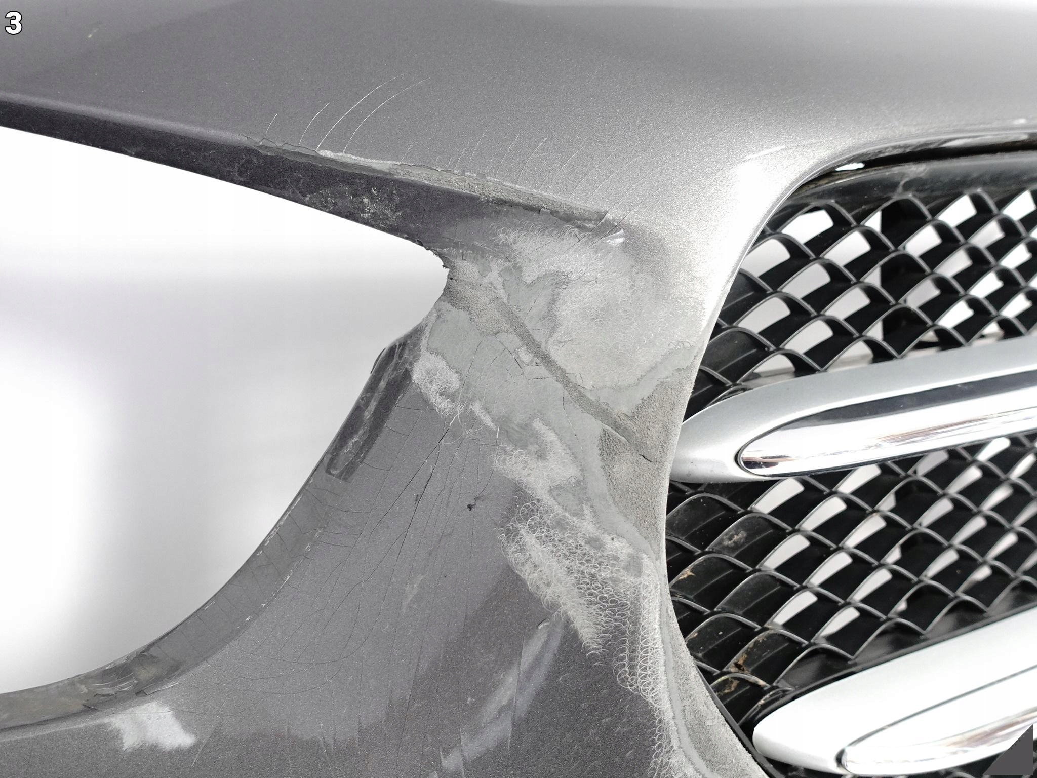 MERCEDES B-KLASA W247 19- ZWYKŁY ZDERZAK PRZÓD + GRILL + KRATKA + CHROM MERCEDES B-KLASA W247 19- ZWYKŁY ZDERZAK PRZÓD + GRILL + KRATKA + CHROM - obrazek 4