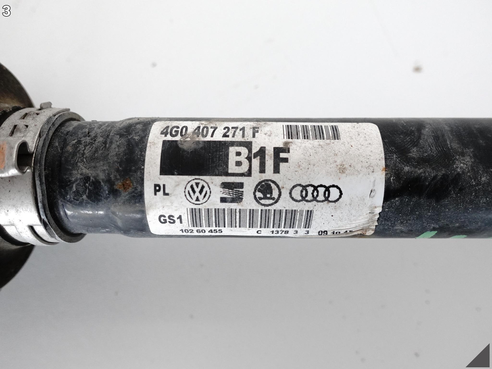 AUDI A7 S7 4G8 A8 S8 4H0 A6 S6 4G0 Q5 SQ5 80A PÓŁOŚ PRZEGUB *44KM* L=R AUDI A7 S7 4G8 A8 S8 4H0 A6 S6 4G0 Q5 SQ5 80A PÓŁOŚ PRZEGUB *44KM* L=R - obrazek 4