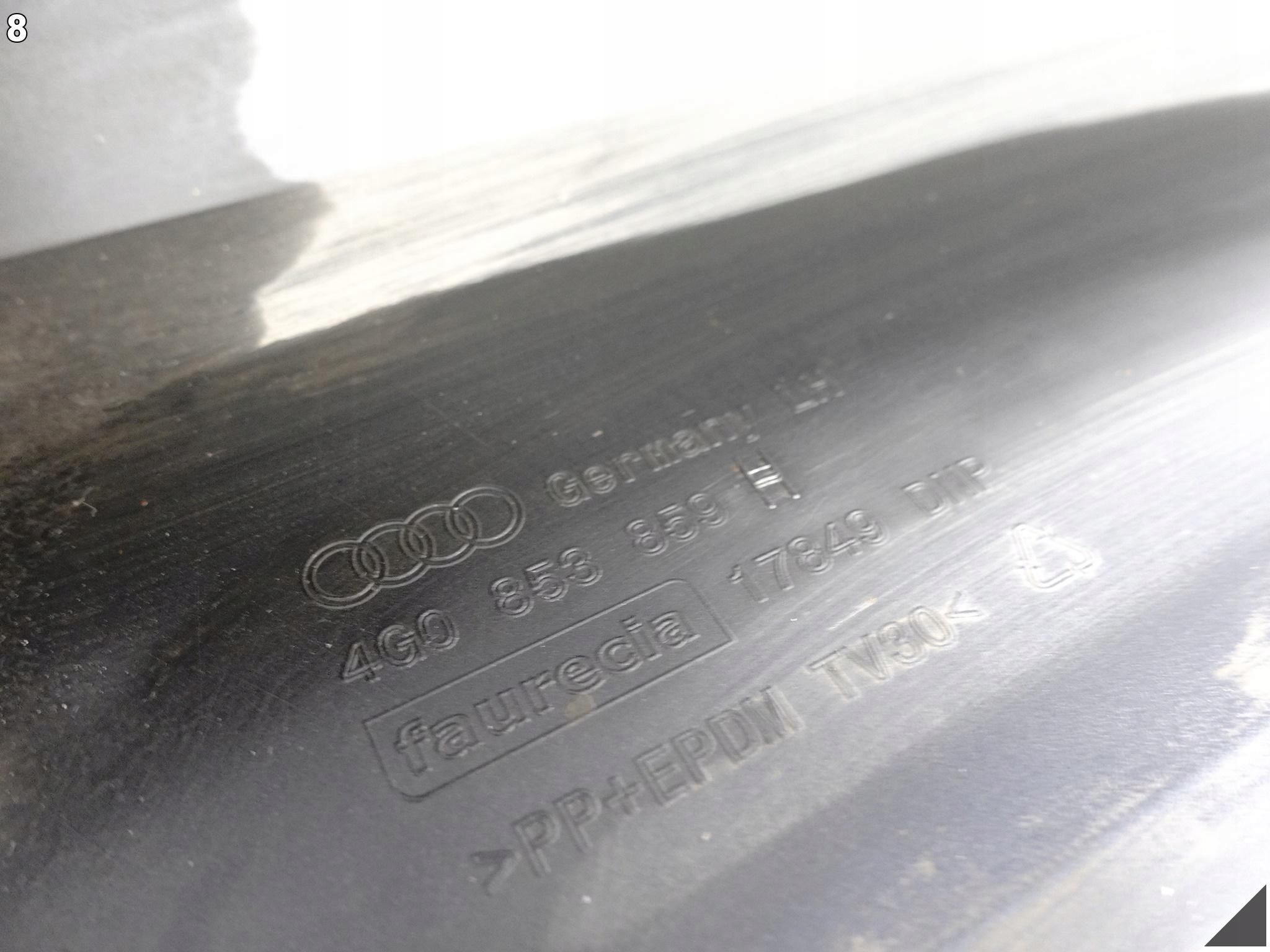 AUDI A6 S-LINE / S6 C7 4G0 LIFT 14-18 LISTWA PROGOWA PRÓG LEWY KOLOR X5R AUDI A6 S-LINE / S6 C7 4G0 LIFT 14-18 LISTWA PROGOWA PRÓG LEWY KOLOR X5R - obrazek 9