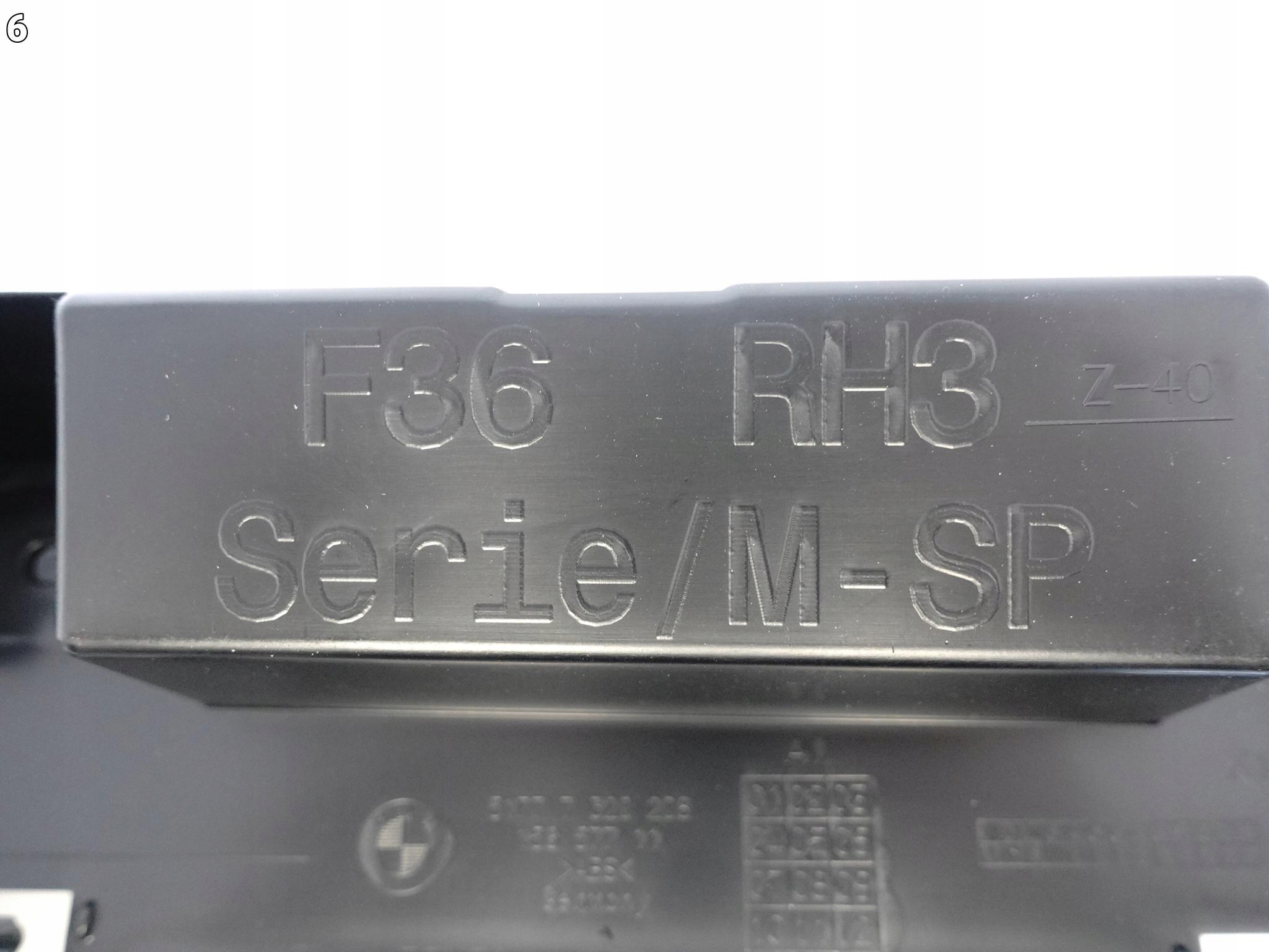 BMW 4 F36 F36N LCI M-PAKIET 14-21 ŚRODKOWE MOCOWANIE WSPORNIK PRAWEGO PROGU BMW 4 F36 F36N LCI M-PAKIET 14-21 ŚRODKOWE MOCOWANIE WSPORNIK PRAWEGO PROGU - obrazek 7