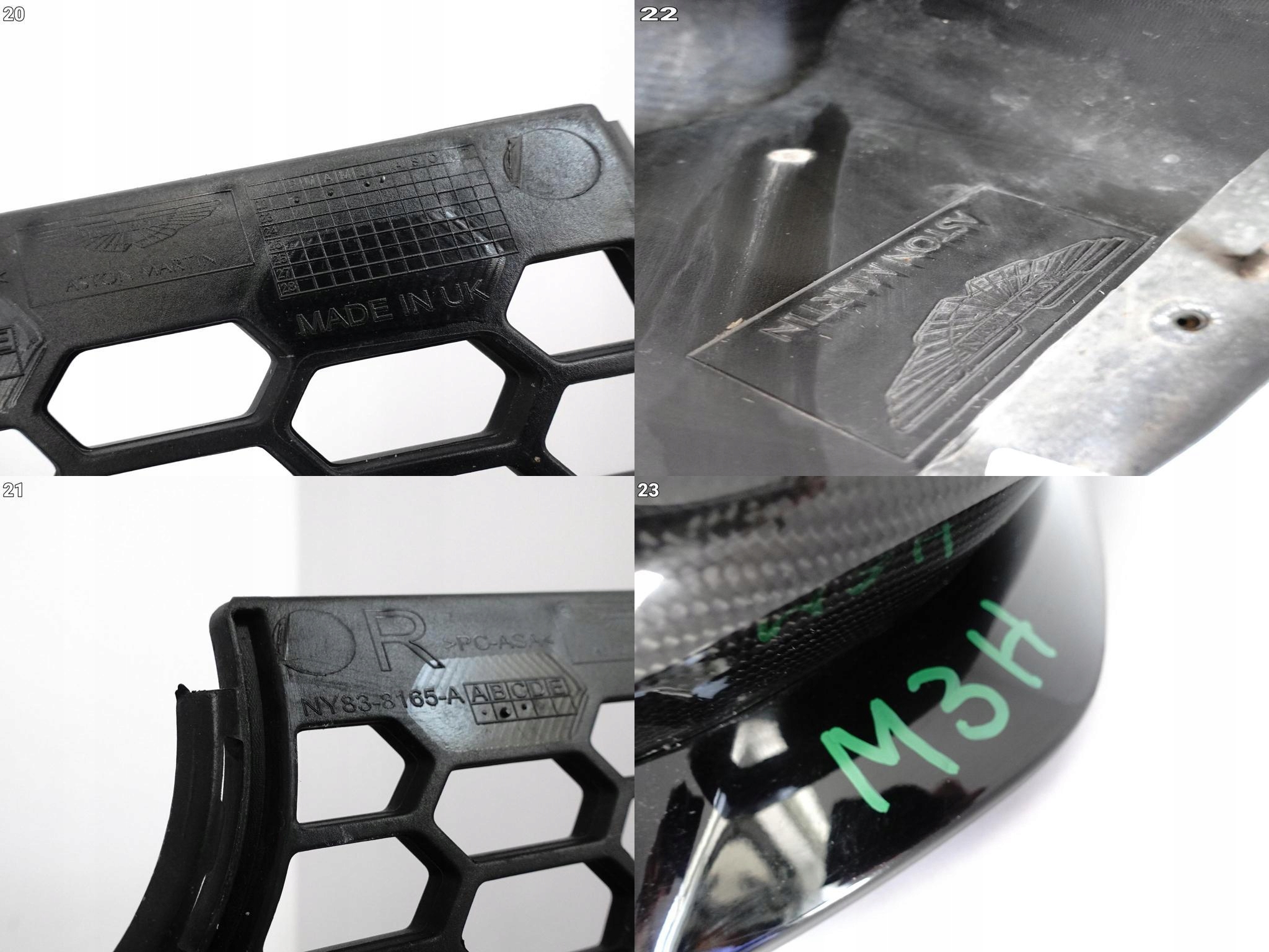 ASTON MARTIN DBX 707 DBX707 SPOILER SPLITTER CARBON LISTWA ZDERZAK PRZÓD ASTON MARTIN DBX 707 DBX707 SPOILER SPLITTER CARBON LISTWA ZDERZAK PRZÓD - obrazek 12