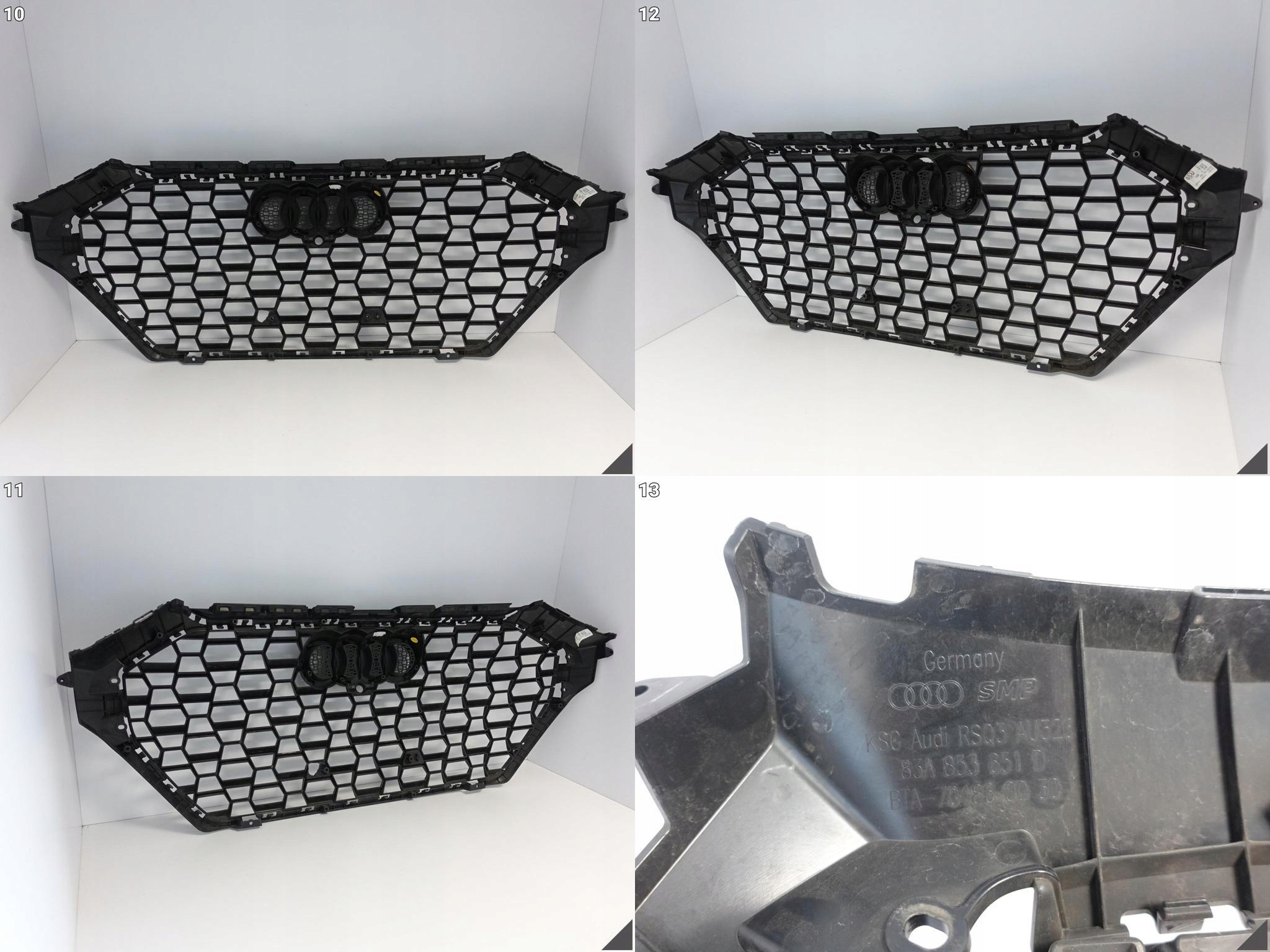 AUDI RSQ3 Q3 RS II F3 83A 18- ZDERZAK GRILL ATRAPA PRZÓD CZARNY / BLACK AUDI RSQ3 Q3 RS II F3 83A 18- ZDERZAK GRILL ATRAPA PRZÓD CZARNY / BLACK - obrazek 11