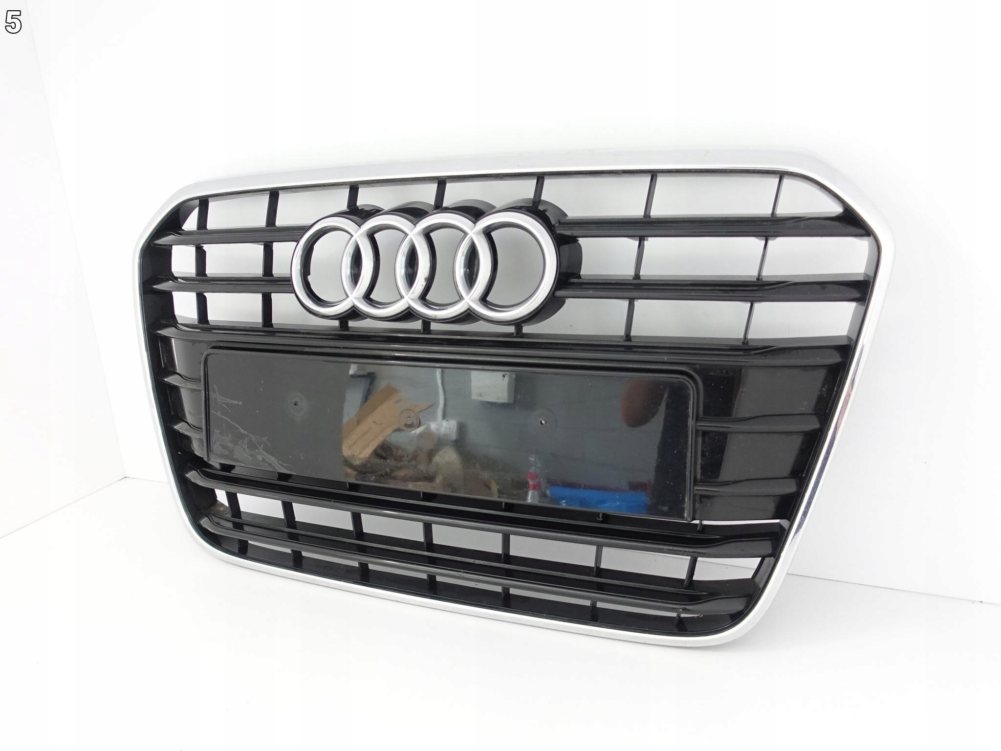 AUDI A6 4G0 C7 S-LINE 11-14 GRILL ATRAPA W ZDERZAK PRZÓD AUDI A6 4G0 C7 S-LINE 11-14 GRILL ATRAPA W ZDERZAK PRZÓD - obrazek 6