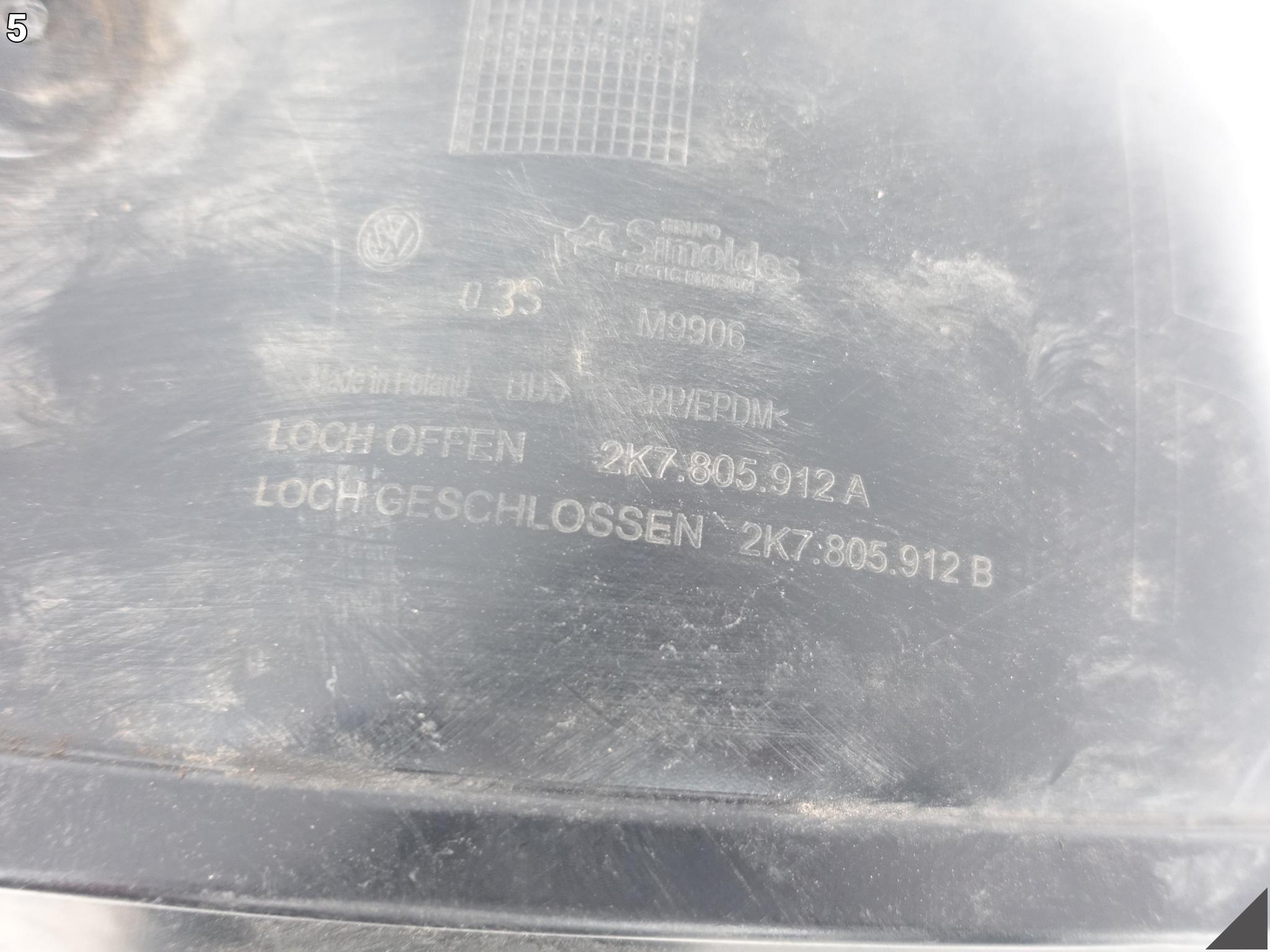 VW CADDY IV 4 2K7 20- NADKOLE OSŁONA POSZYCIE WNĘKI KOŁA PRAWE PRZÓD VW CADDY IV 4 2K7 20- NADKOLE OSŁONA POSZYCIE WNĘKI KOŁA PRAWE PRZÓD - obrazek 6