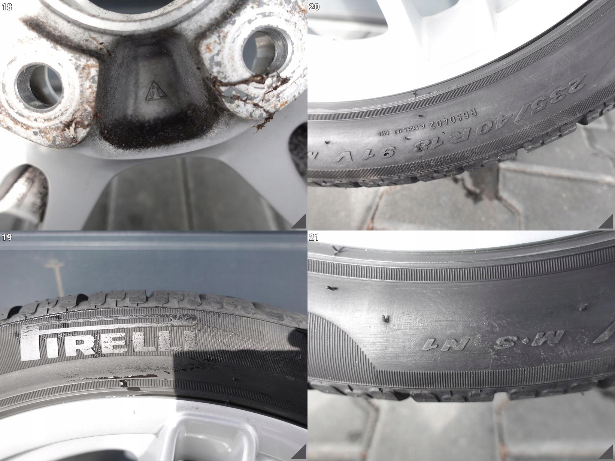 PORSCHE BOXSTER CAYMAN 987 8/9JX18 ET57/43 PIRELLI 235/255/40 FELGI+OPONY PORSCHE BOXSTER CAYMAN 987 8/9JX18 ET57/43 PIRELLI 235/255/40 FELGI+OPONY - obrazek 7