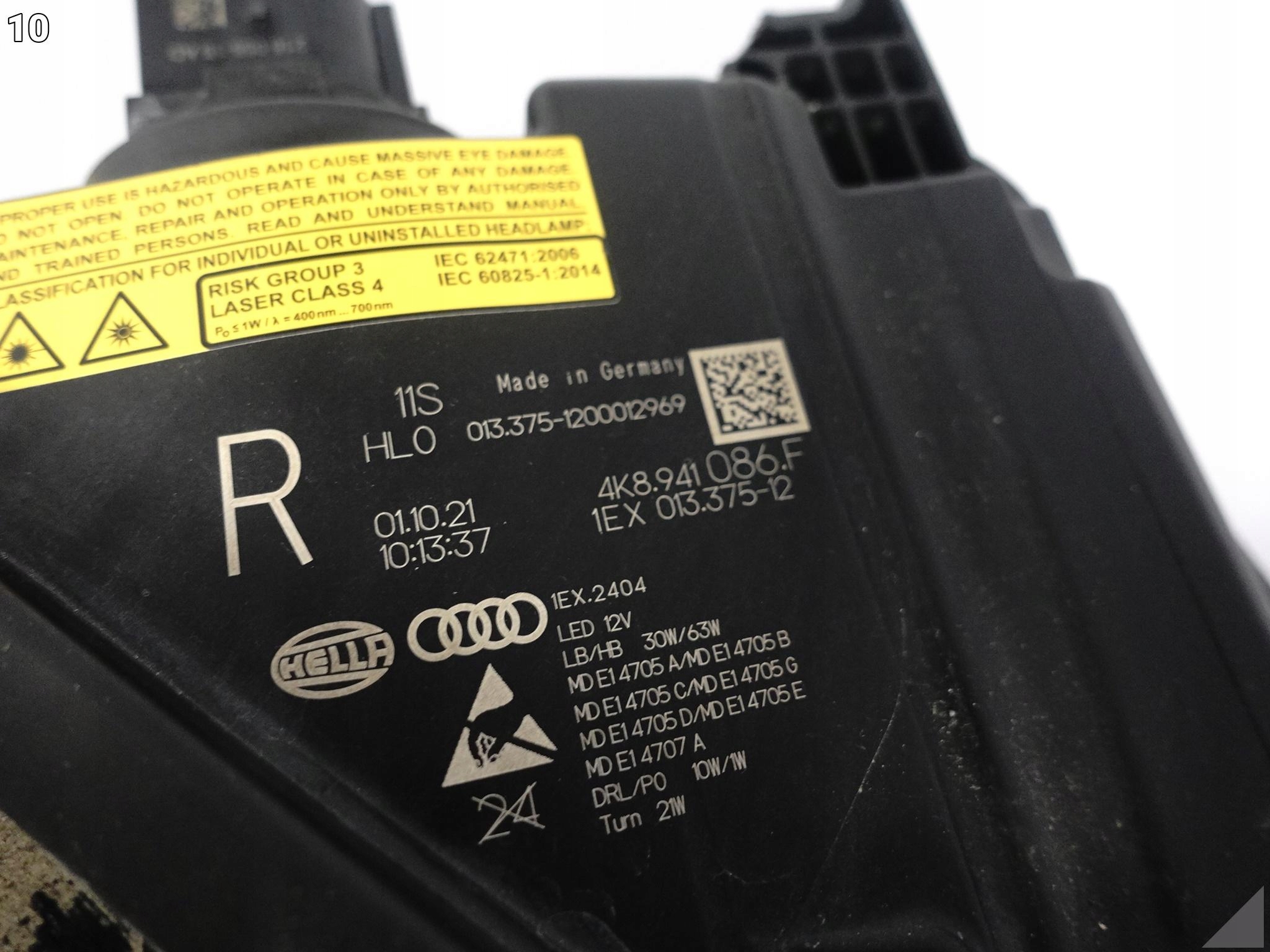 AUDI RS6 4K0 RS7 A7 4K8 C8 19- LAMPA LASER FULL LED PRAWA PRZÓD EUROPA 086F AUDI RS6 4K0 RS7 A7 4K8 C8 19- LAMPA LASER FULL LED PRAWA PRZÓD EUROPA 086F - obrazek 11