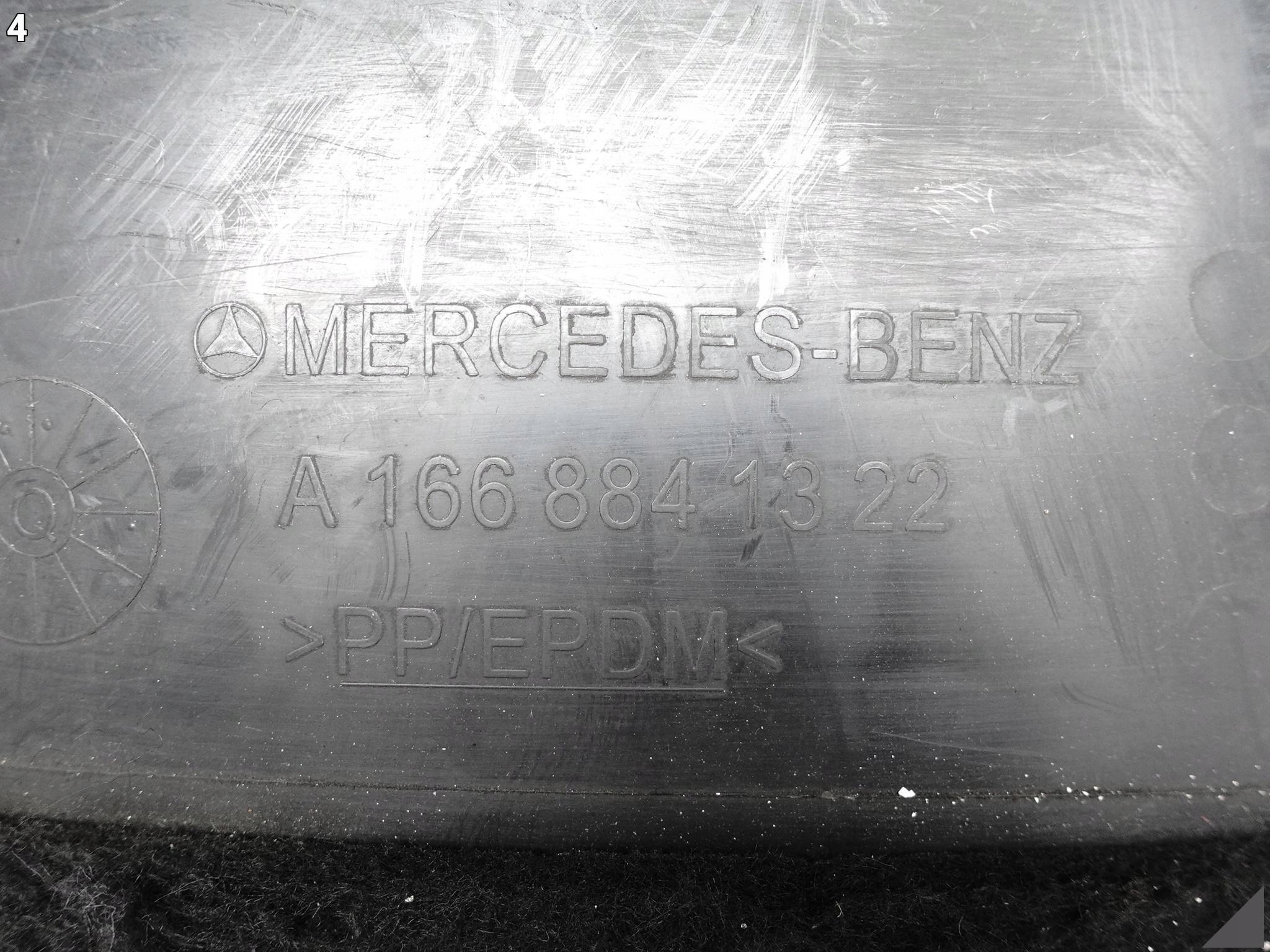 MERCEDES ML GLE W166 11-19 OBUDOWA WNĘKI KOŁA NADKOLE LEWE TYŁ A1668841322 MERCEDES ML GLE W166 11-19 OBUDOWA WNĘKI KOŁA NADKOLE LEWE TYŁ A1668841322 - obrazek 5