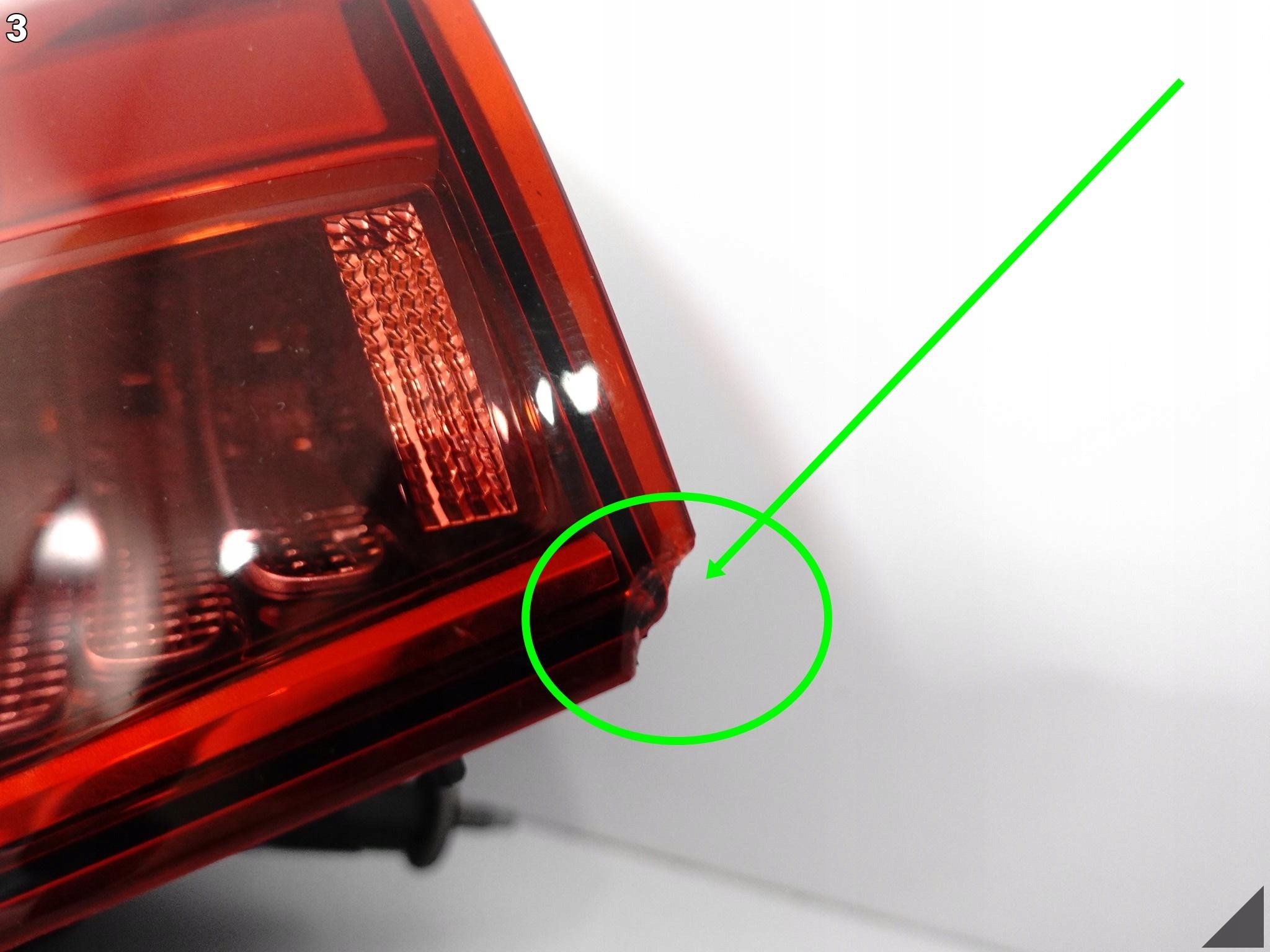 MERCEDES C-KLASA S206 KOMBI/T-MODELL 21- LAMPA LED W BŁOTNIK LEWA TYŁ EU MERCEDES C-KLASA S206 KOMBI/T-MODELL 21- LAMPA LED W BŁOTNIK LEWA TYŁ EU - obrazek 4