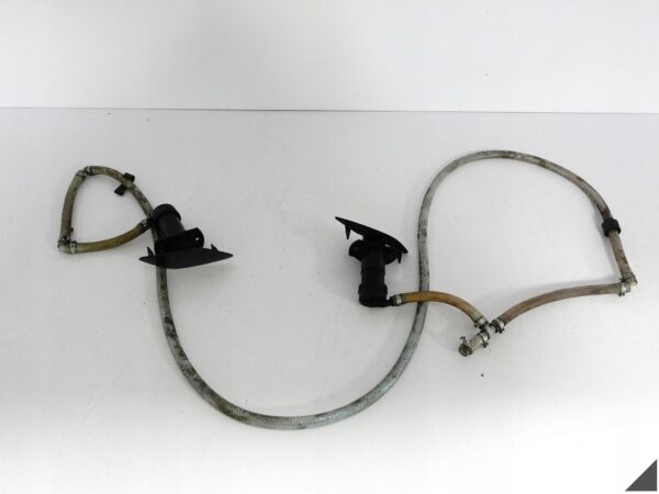 AUDI A6 4F0 C6 S-LINE 04-08 PRZEWÓD WĄŻ DYSZE SPRYSKIWACZY LAMP + ZAŚLEPKI