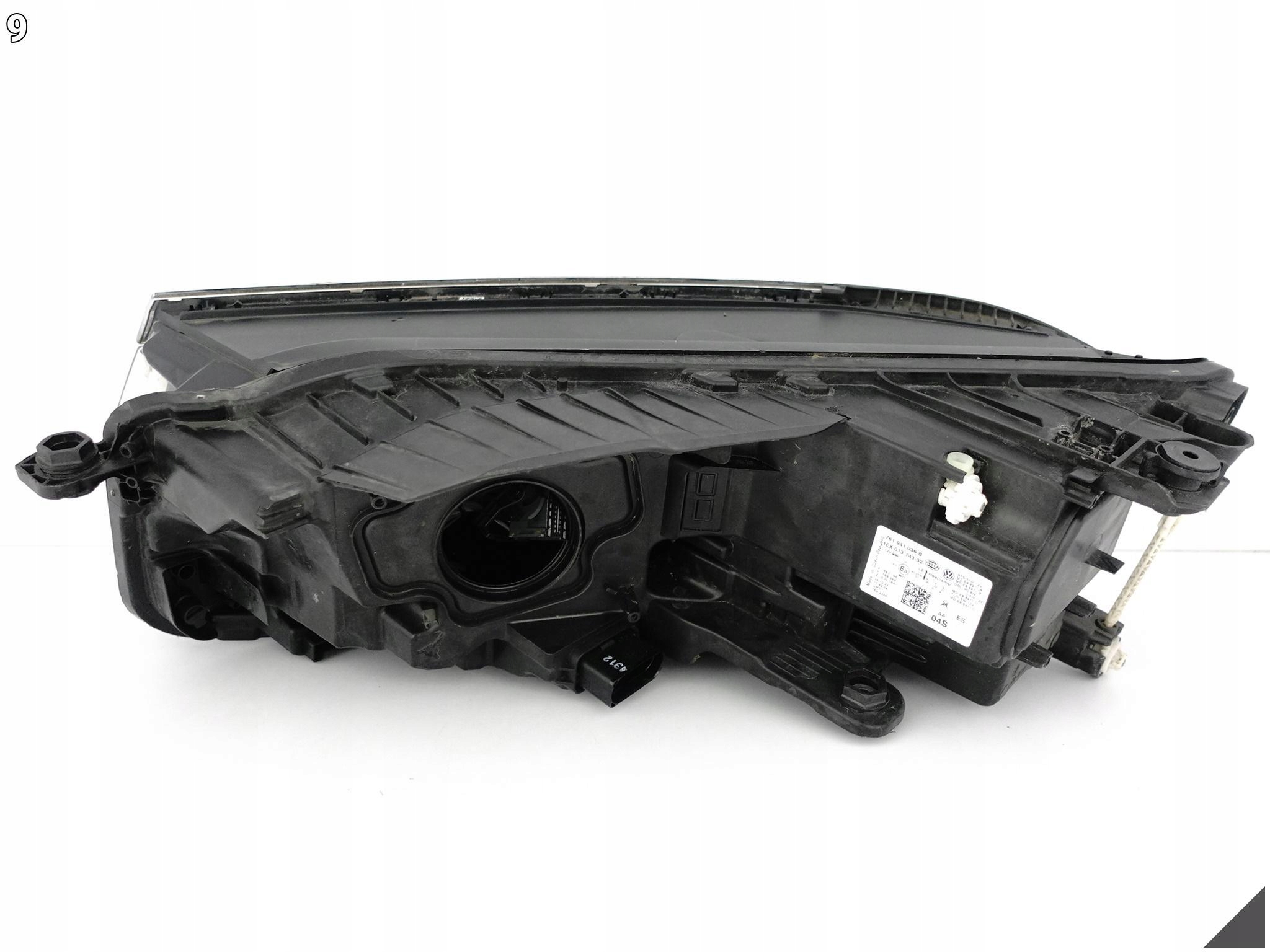 VW TOUAREG 3 III 760 761 CR7 18- LAMPA FULL LED PRAWA PRZÓD EUROPA*036B* VW TOUAREG 3 III 760 761 CR7 18- LAMPA FULL LED PRAWA PRZÓD EUROPA*036B* - obrazek 10